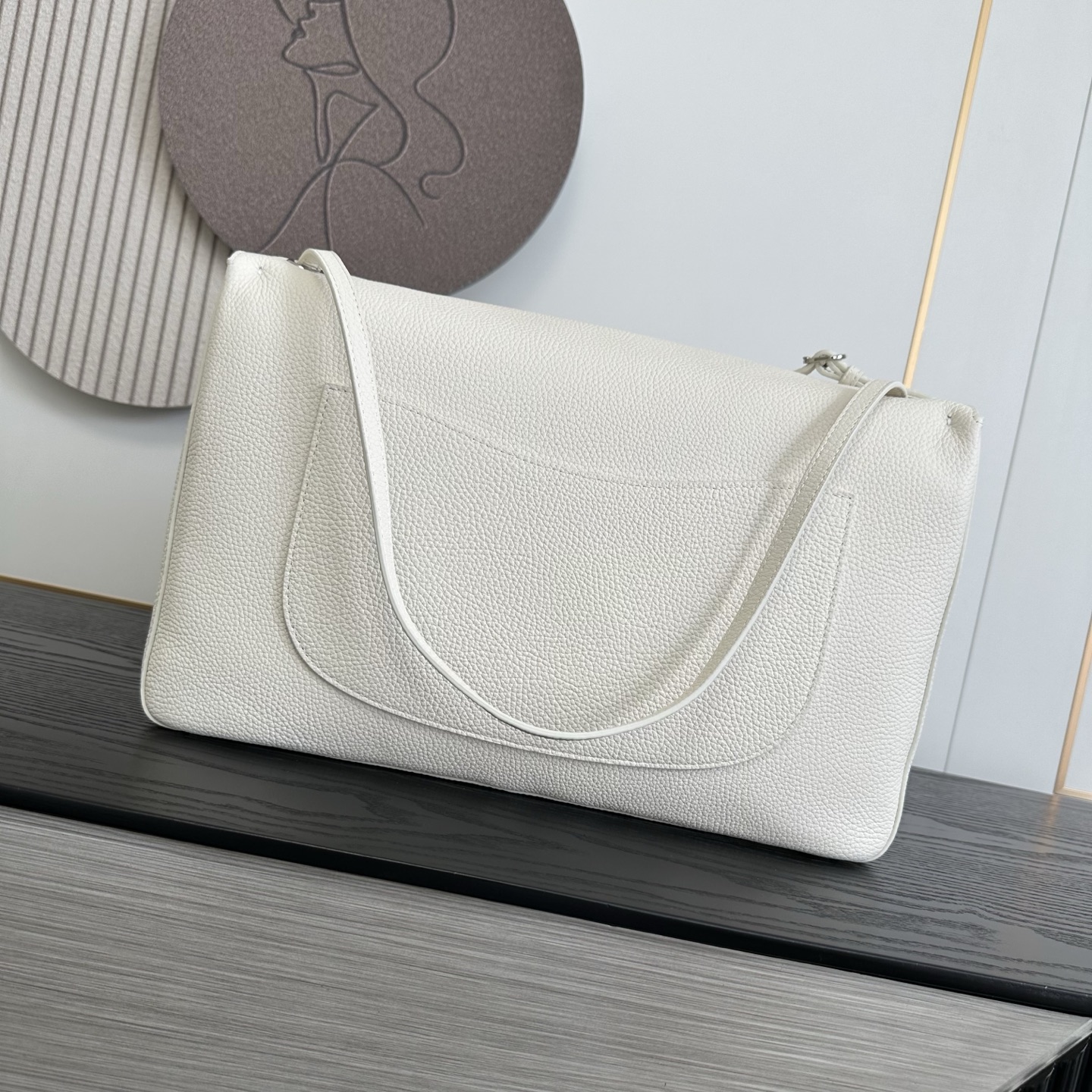 CHANEL Caviar Leather Flap Shoulder Bag