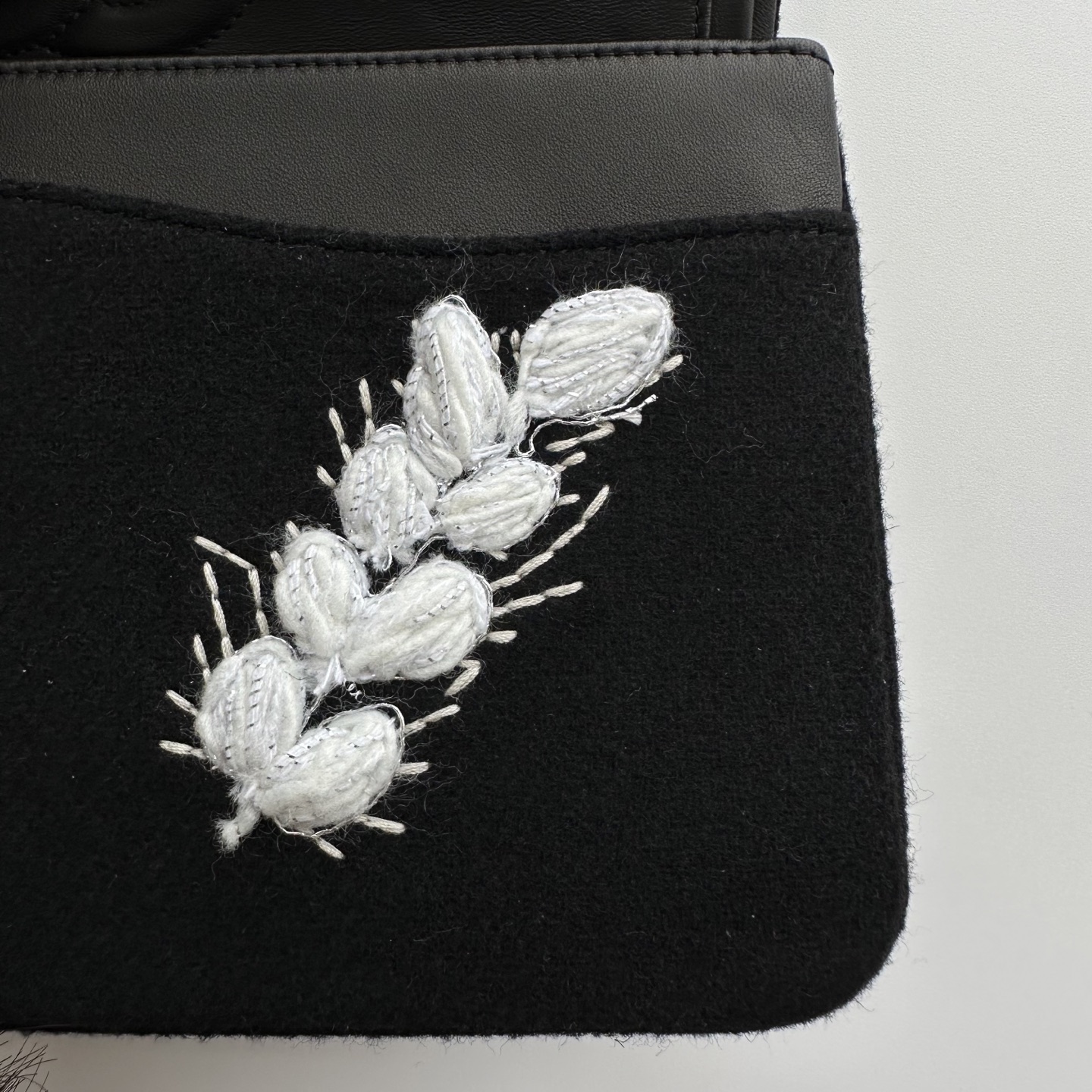 Chanel Embroidery Classic Flap Bag