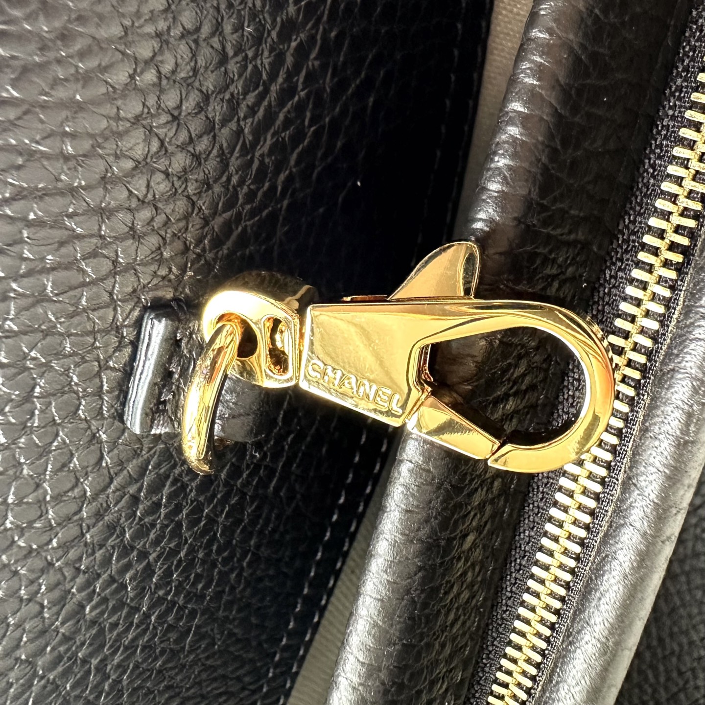 Chanel Suede & Leather Mix Long Shoulder Flap Bag