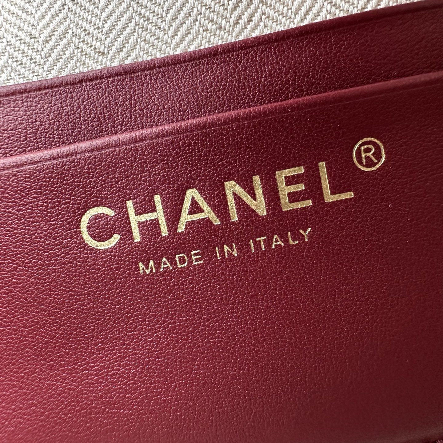 Chanel Suede Vanity Case