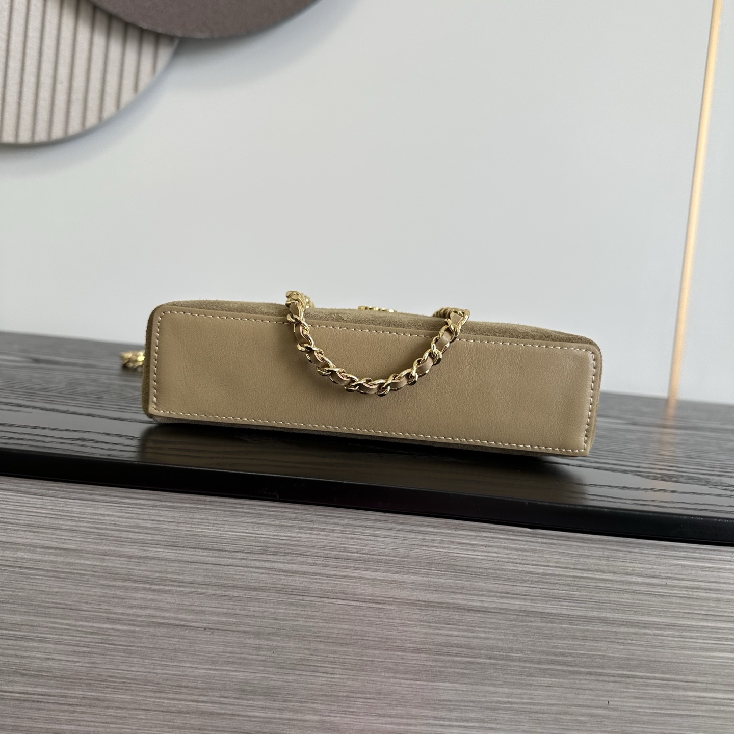 Chanel Suede Vanity Case