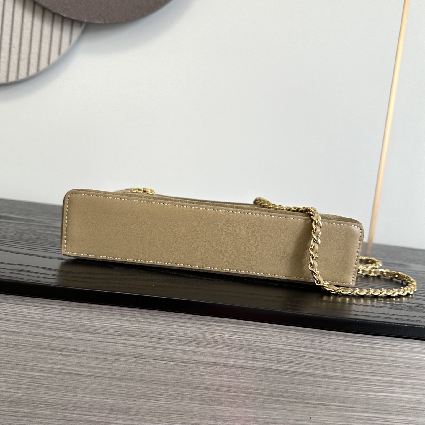 Chanel Suede Vanity Case