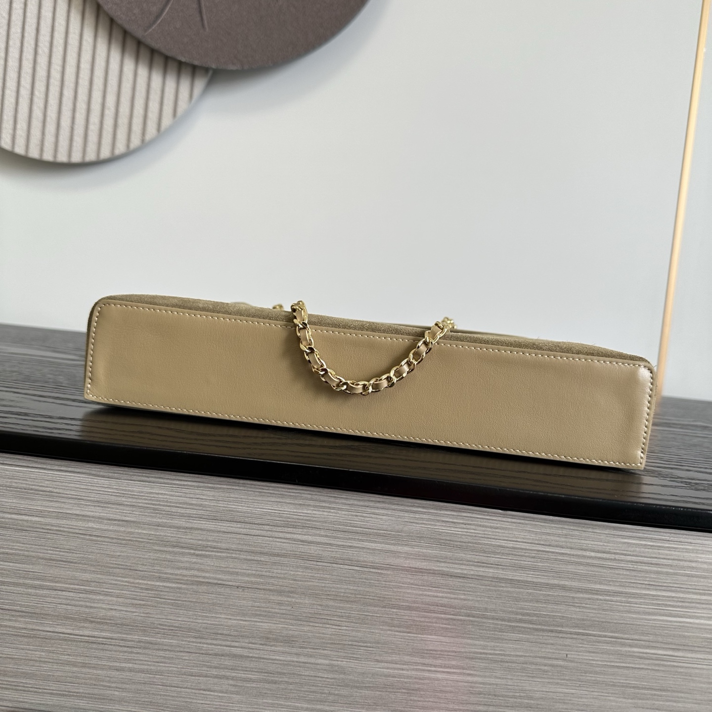 Chanel Suede Vanity Case