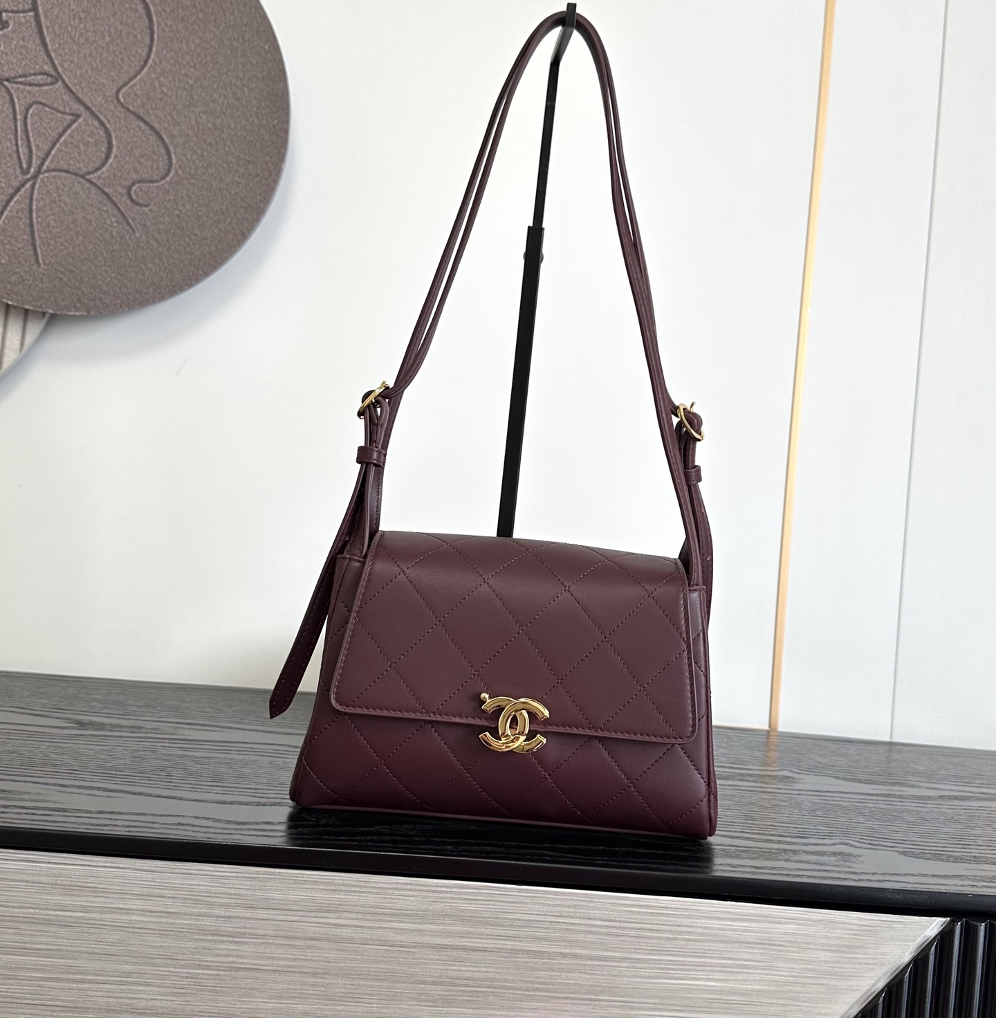 CHANEL Quilted Leather Shoulder Bag
