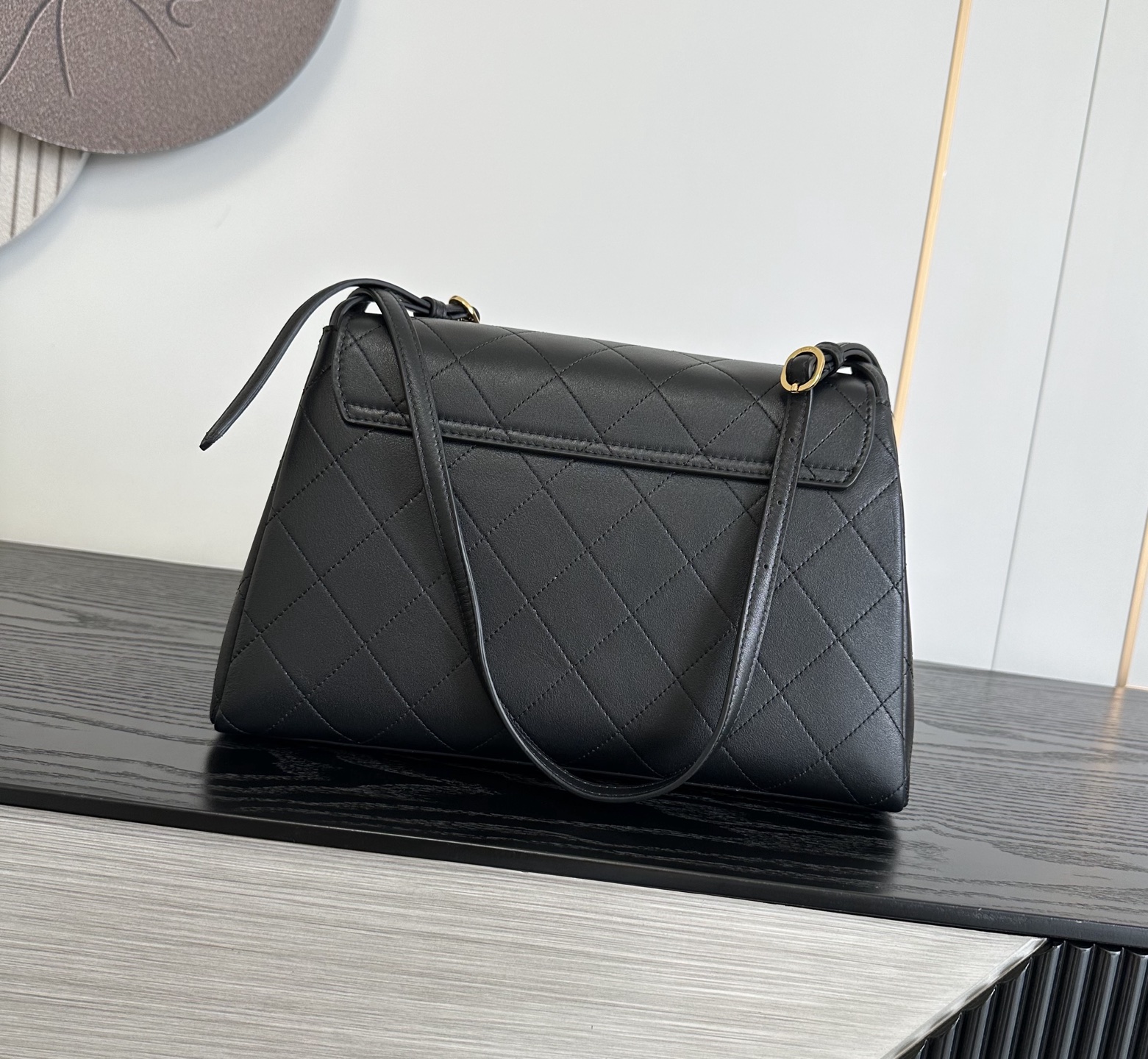 CHANEL Quilted Leather Shoulder Bag
