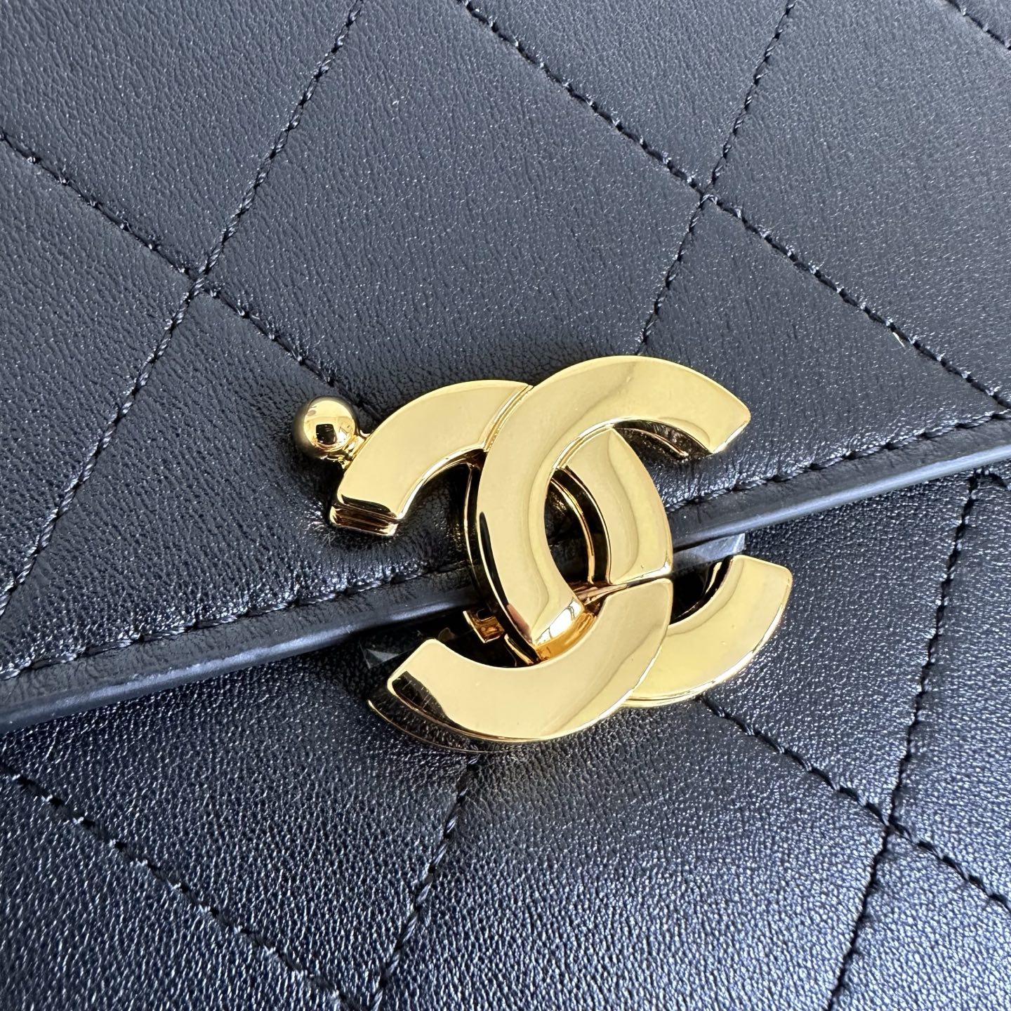 CHANEL Quilted Leather Shoulder Bag