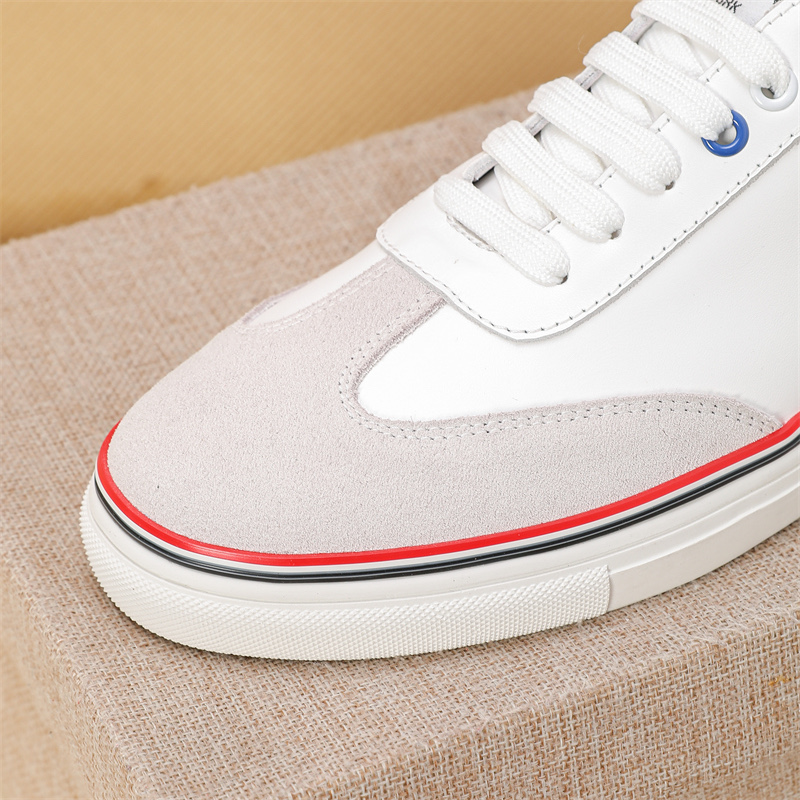 Thom Browne Leather Sneakers White with Tricolor Stripe Detail, Size 38-44 7 i1742194560589 7523 0 5