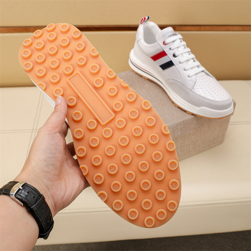 Thom Browne Leather Sneakers with Signature Stripe Detail - Size 38-44 6 i1742195598826 4845 0 4