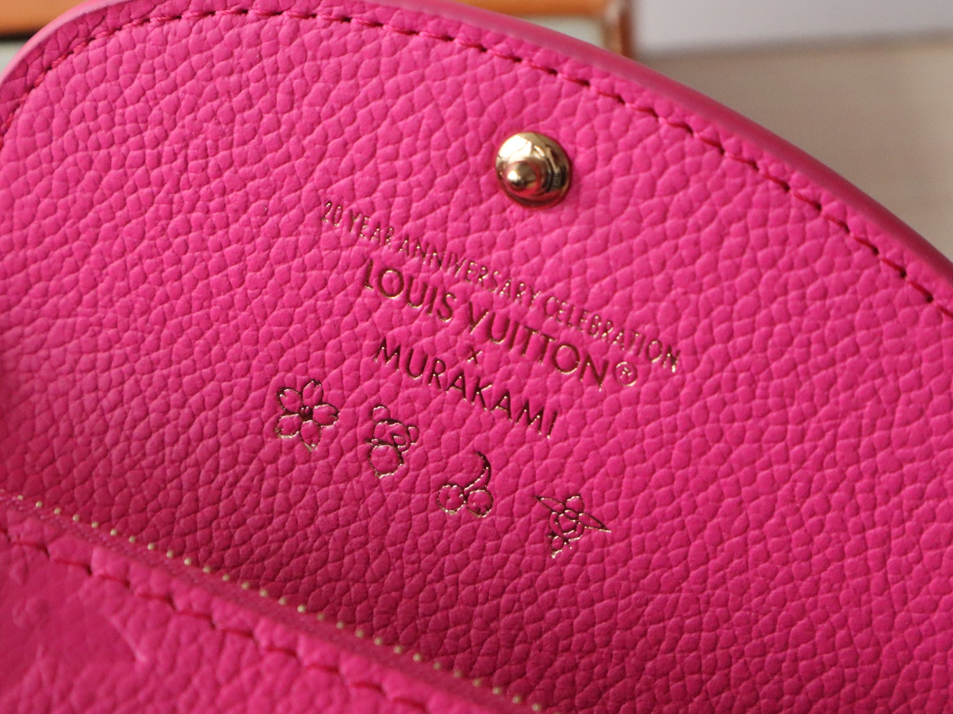 Louis Vuitton Rosalie Coin Purse Wallet Monogram Ampreinte Leather Pink 8 i1743408946833 6980 0 7
