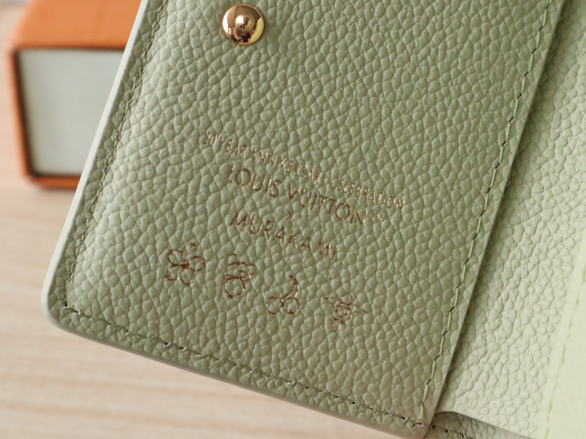 Louis Vuitton Cléa Wallet Monogram Empreinte Leather - Pistachio 7 i1743409317458 6109 0 6