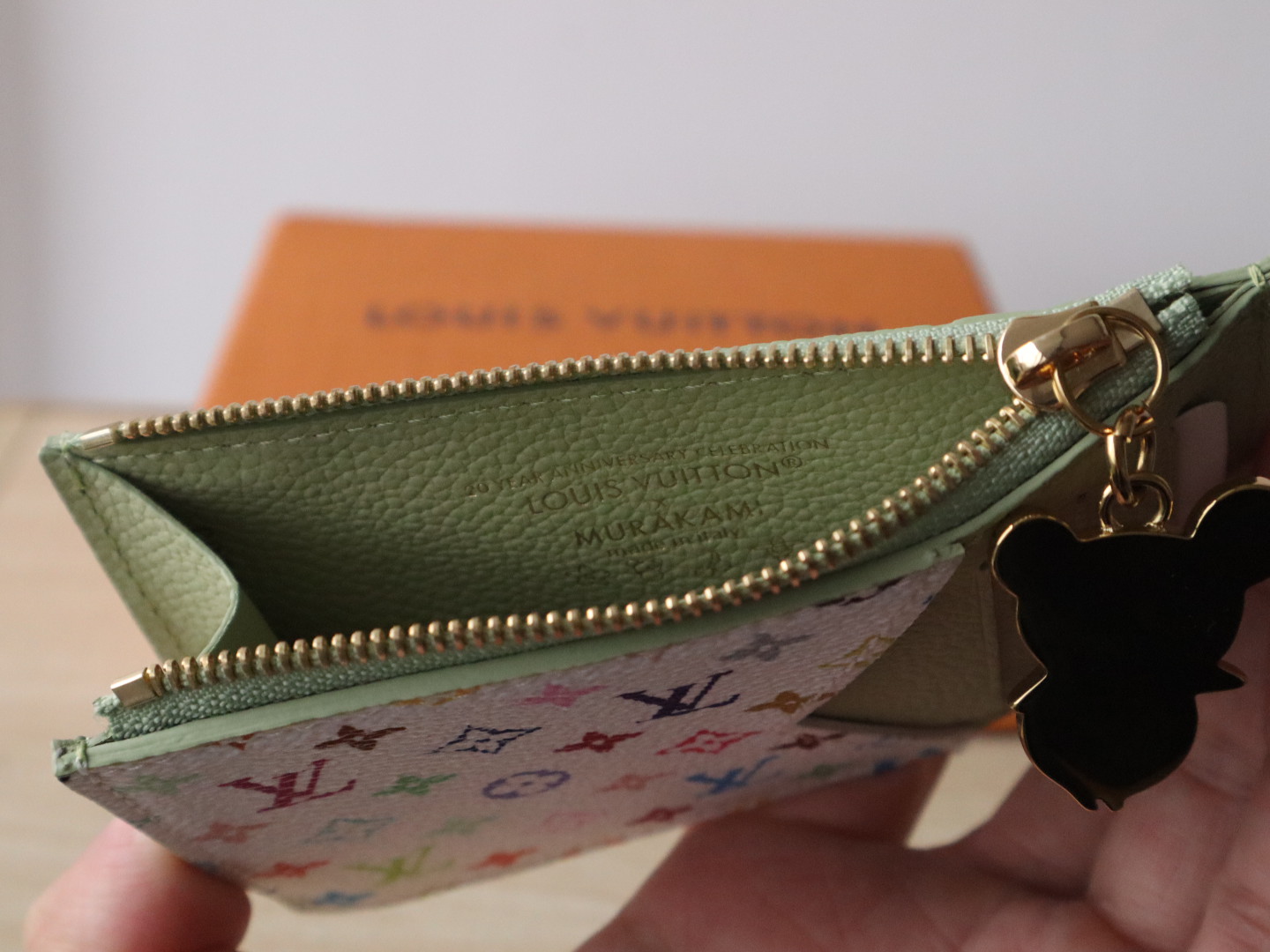 Louis Vuitton x Murakami Takashi Romy Card Holder - Monogram Empreinte Leather 8 i1743409481867 4091 0 7