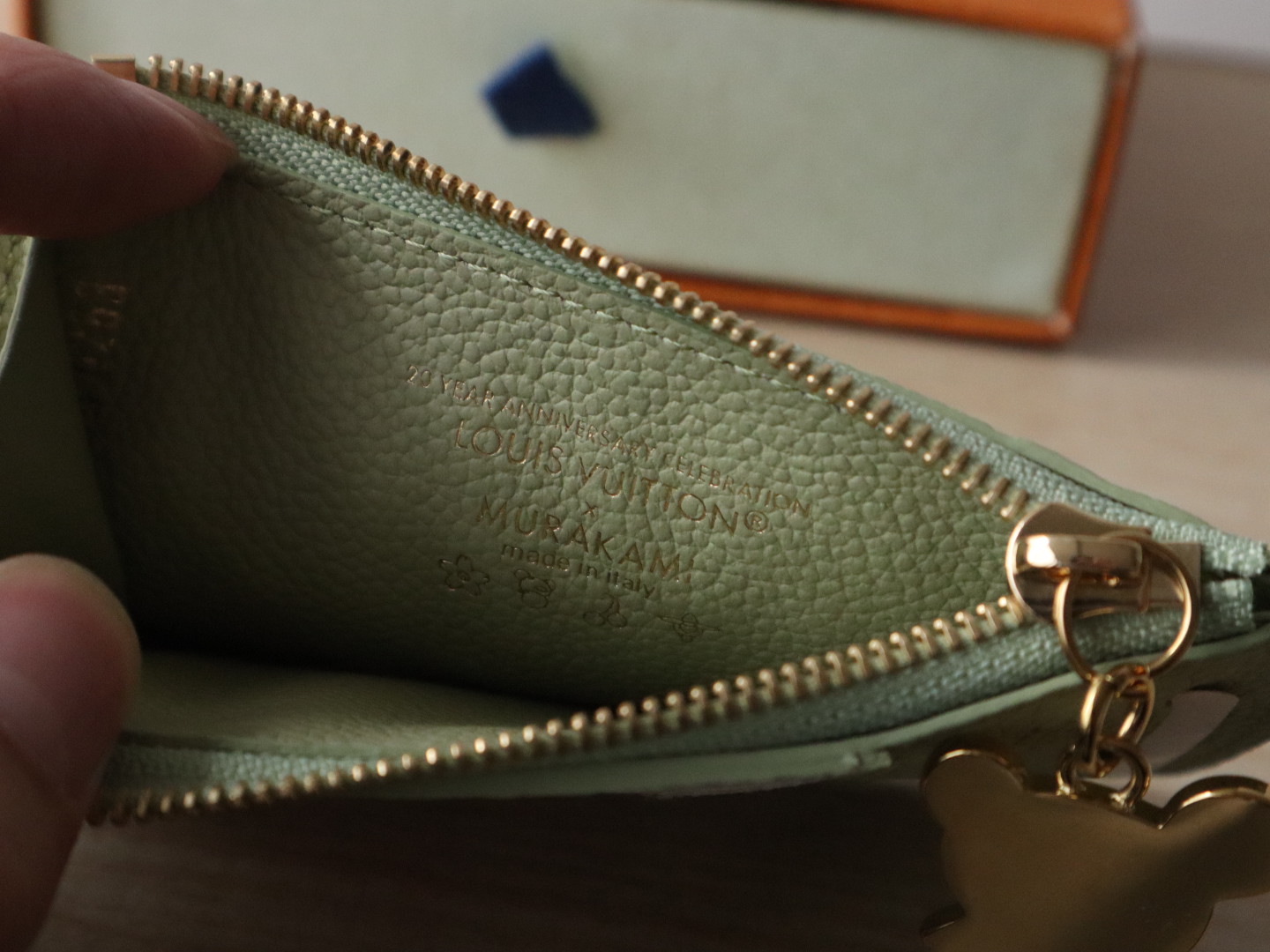 Louis Vuitton x Murakami Takashi Romy Card Holder - Monogram Empreinte Leather 9 i1743409481878 4030 0 8