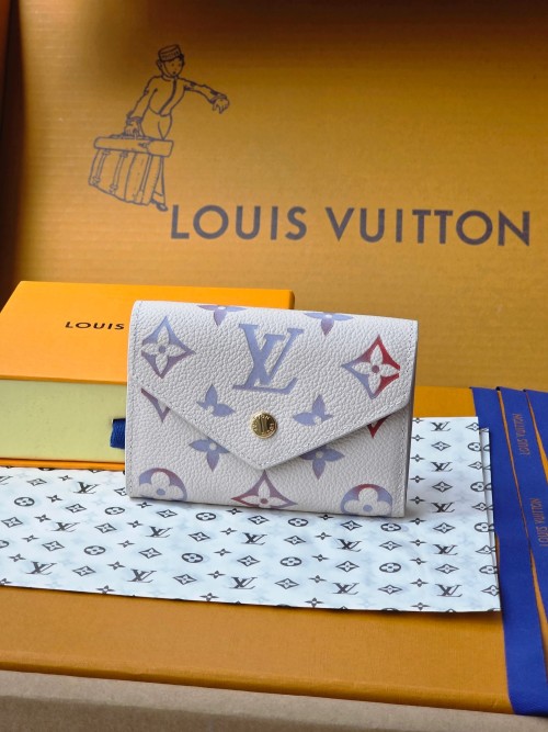 Louis Vuitton Victorine Wallet Monogram Empreinte Leather M25649 1 Louis Vuitton Victorine Wallet Monogram Empreinte Leather M25649