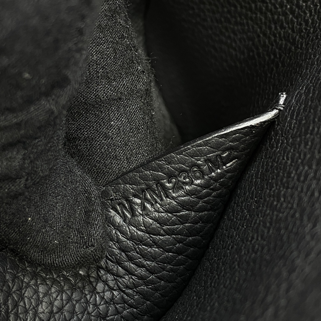 Hermes Videpoches Black leather everyday