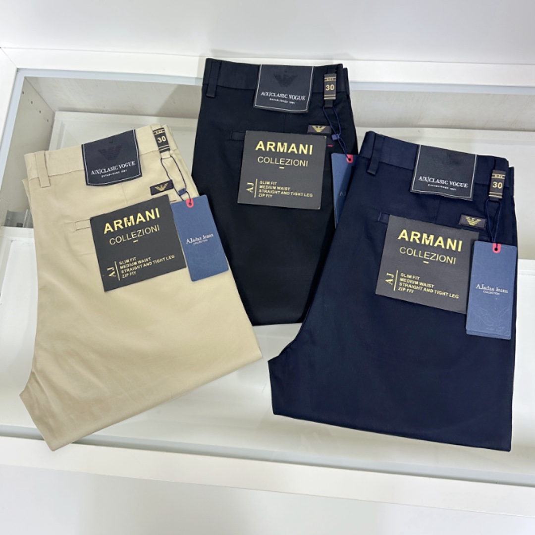 NO:425249,Armani Armani is coming, new models and new products are available for sale in the counter. The original 1:1 product of the counter in physical stores is suitable for all ages. The highest version of the imported European fabric in the market is comfortable, soft and skin-friendly, with super cool and fashionable and versatile effect, straight and stylish, a must-have for the wardrobe!  Suitable for any occasion Size 29-40, Armani, Armani, Alexander wang19860909Armani 阿玛尼 爆款来袭 新款新品 专柜有售 实体店已极品休闲裤专柜原版1:1好货,适合各个年龄段.市场最高版本的欧洲进口面料.舒适柔软亲肤,上身效果超级棒时尚百搭,笔挺有型,衣橱必备！适合任何场合穿着 尺码29-40,,armani,armani,alexander wang,Men's clothing