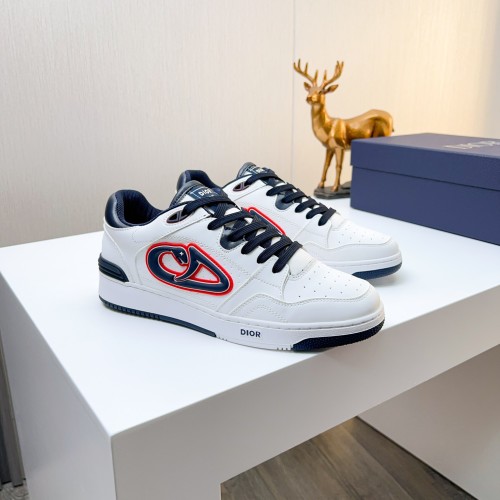 Dior Men's 2025 Spring Collection Low-Top Sneakers with CD Signature