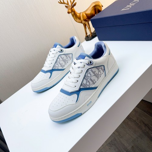 Dior Low-Top Sneakers with Oblique Print Laces - Stylish & Versatile