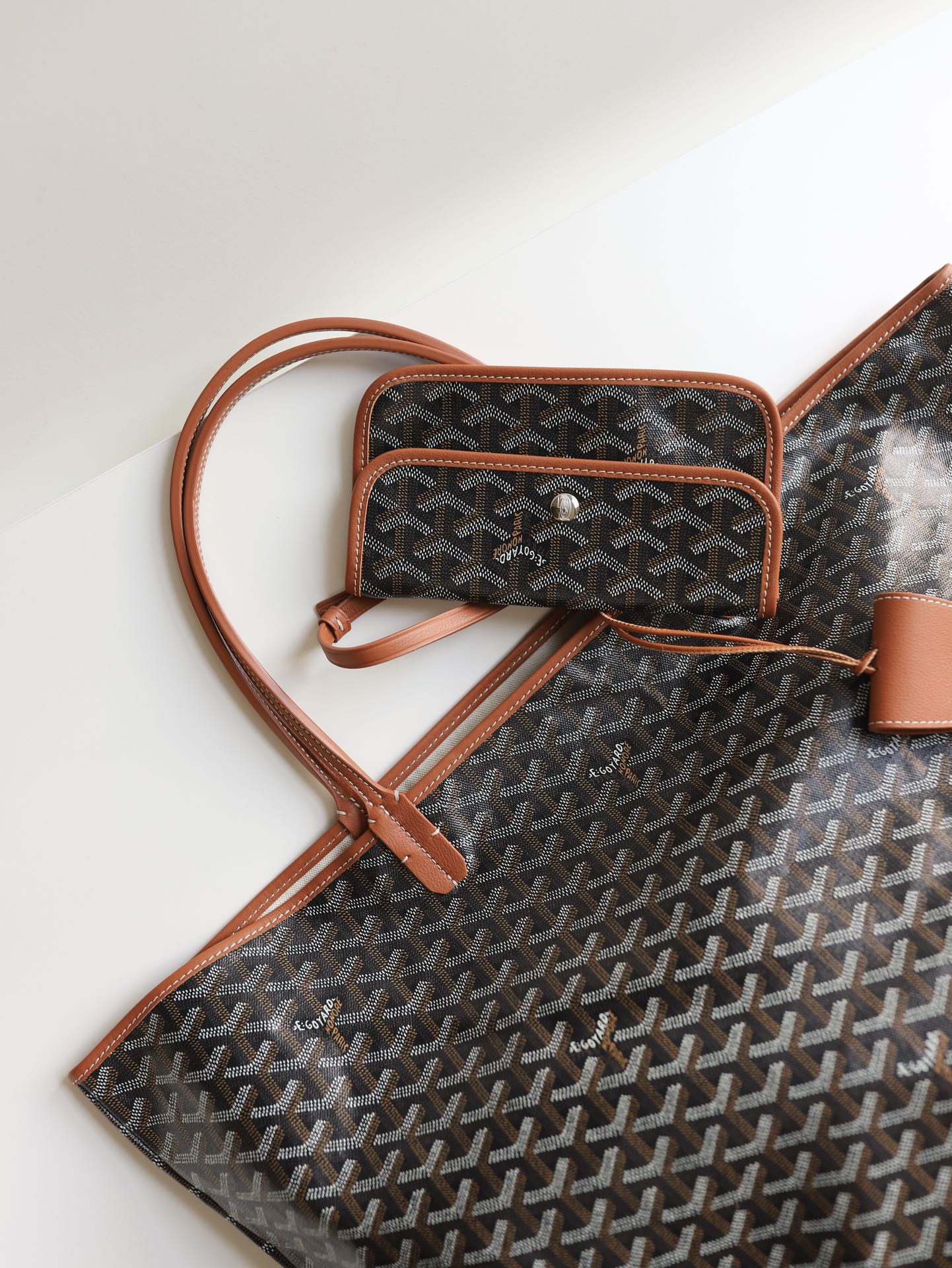 Goyard Red large everyday