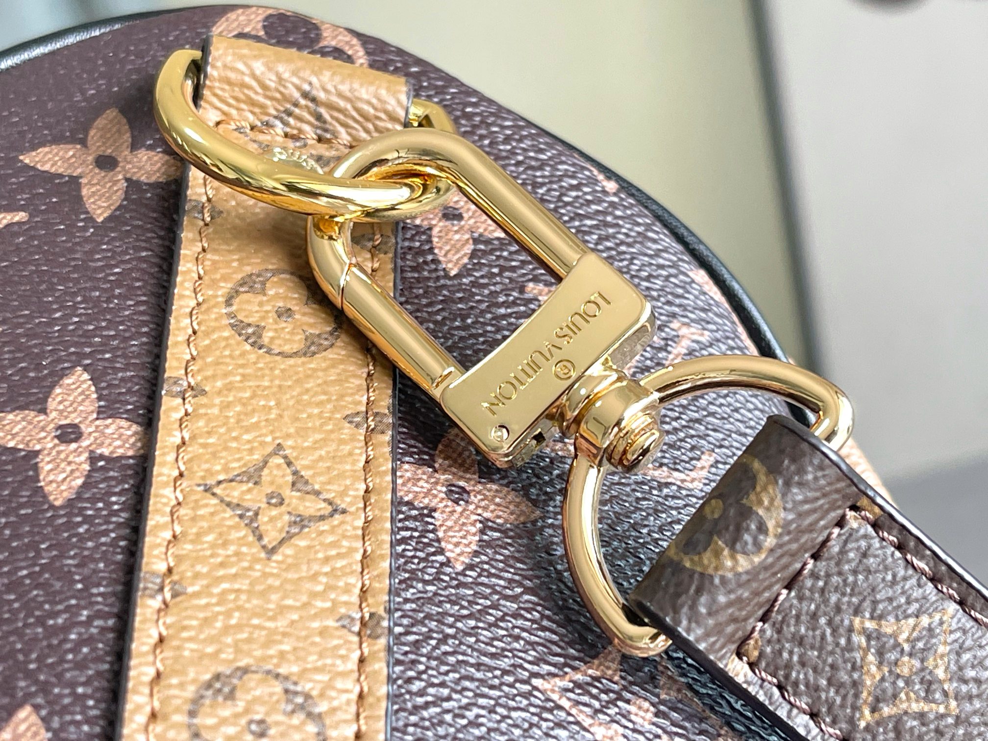  顶级原单M47211 本款 Keepall Bandoulière 45 旅行袋为 Monogram 
