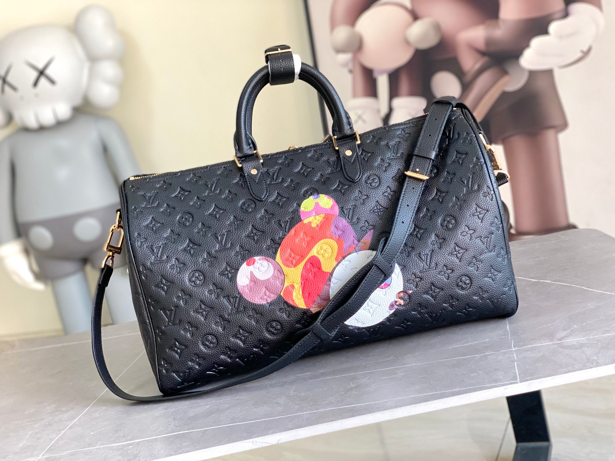  顶级原单M 13761 KEEPALL BANDOULIÈRE 45 旅行袋 本款 Keepall B