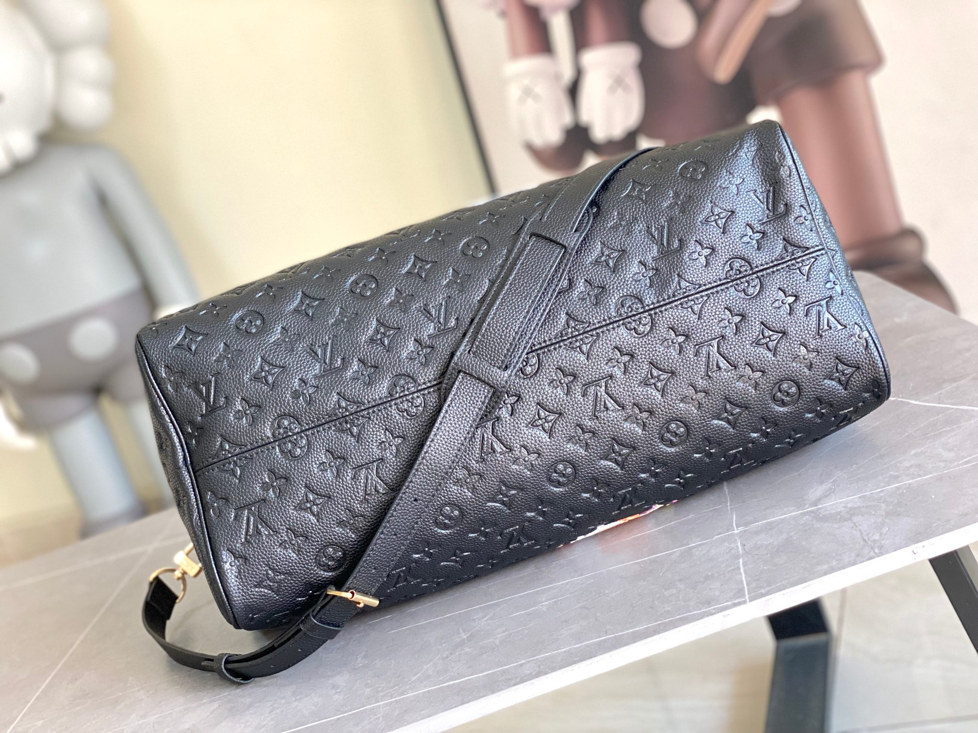  顶级原单M 13761 KEEPALL BANDOULIÈRE 45 旅行袋 本款 Keepall B