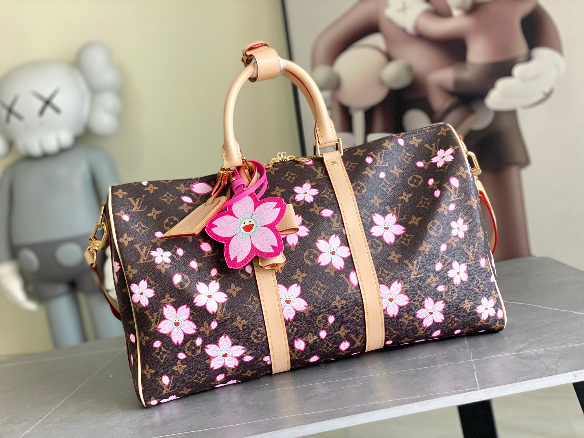  顶级原单M13752 KEEPALL BANDOULIÈRE 45 旅行袋 2021-22 秋冬秀场揭