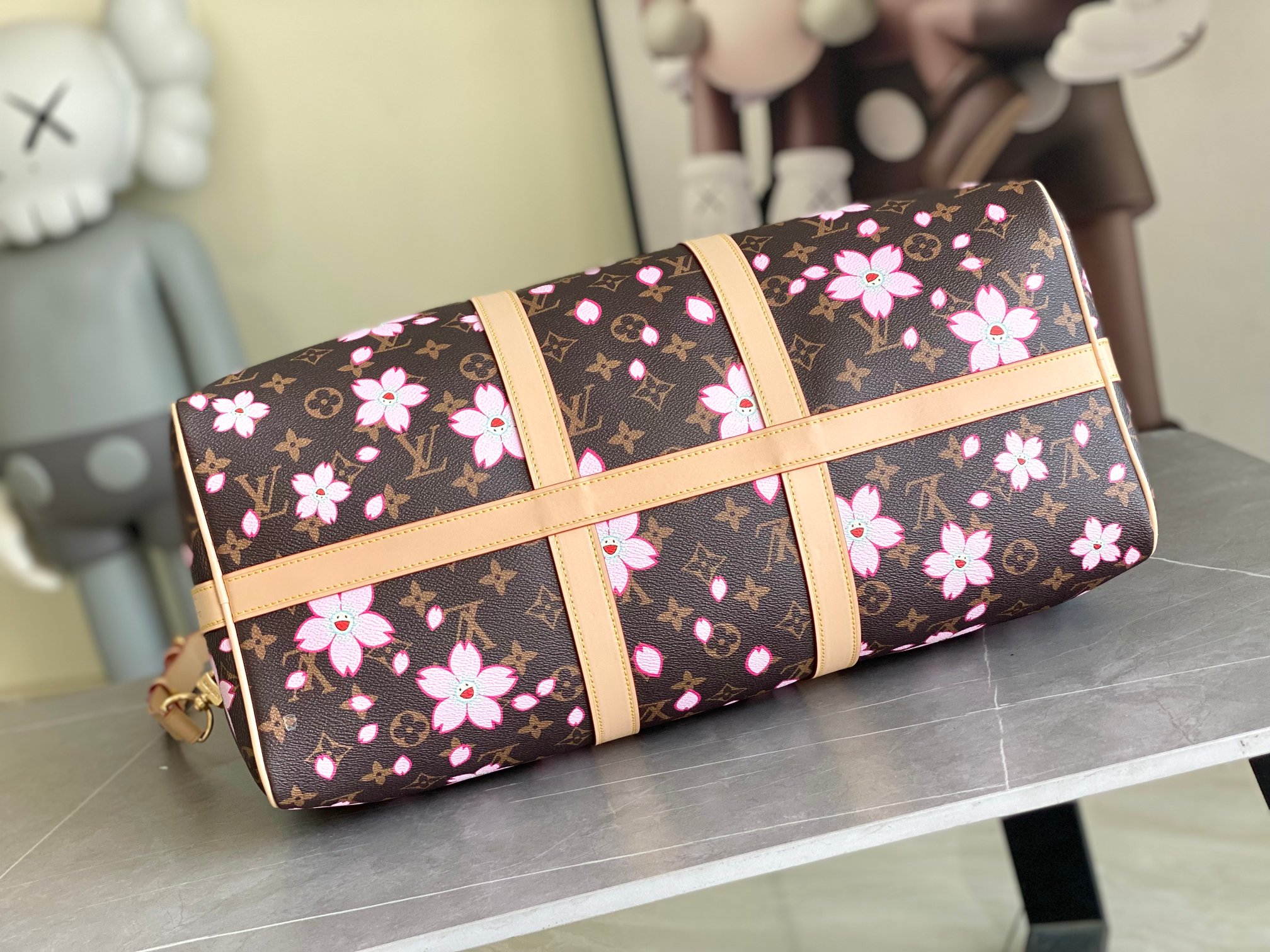  顶级原单M13752 KEEPALL BANDOULIÈRE 45 旅行袋 2021-22 秋冬秀场揭