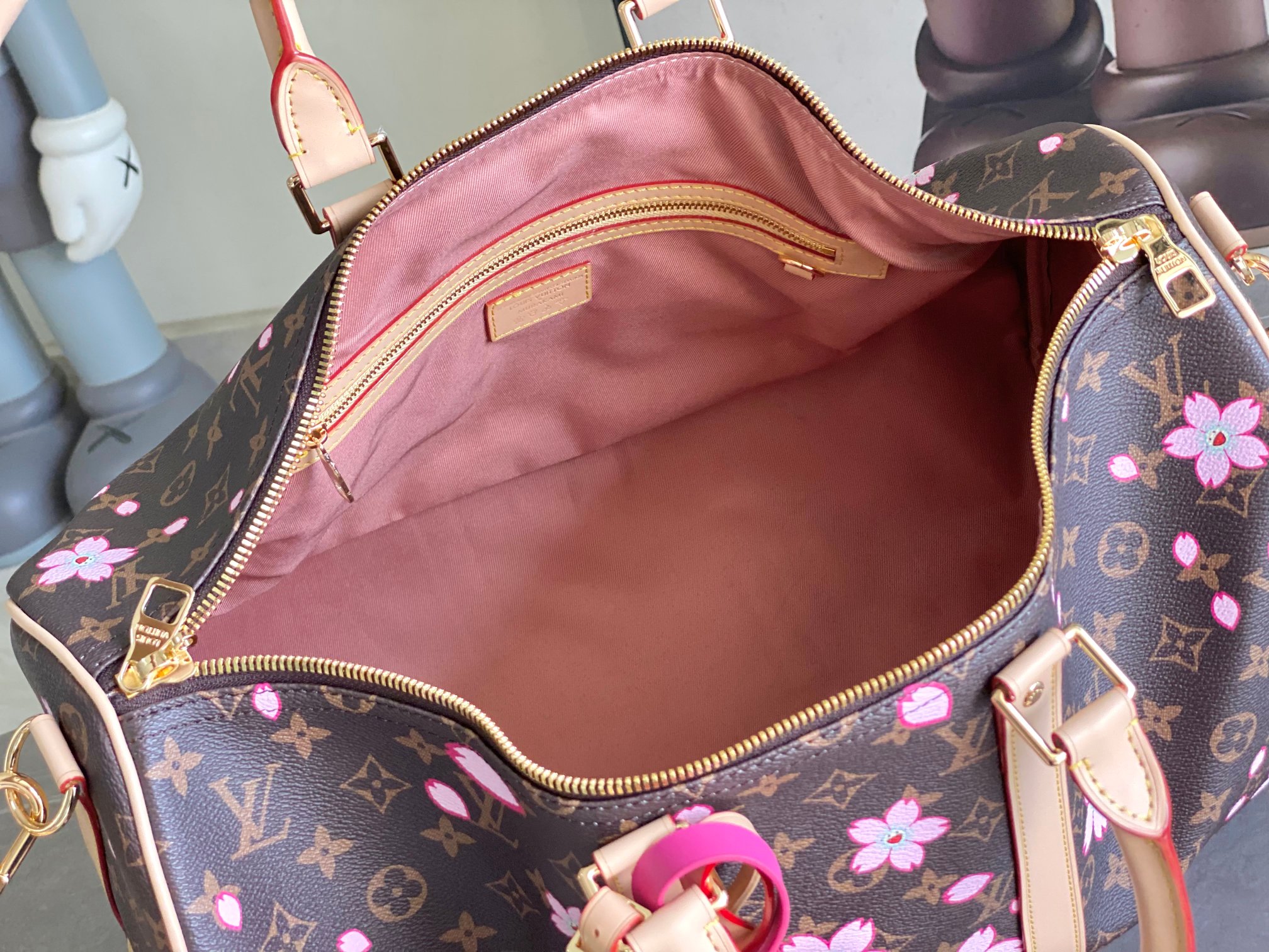  顶级原单M13752 KEEPALL BANDOULIÈRE 45 旅行袋 2021-22 秋冬秀场揭