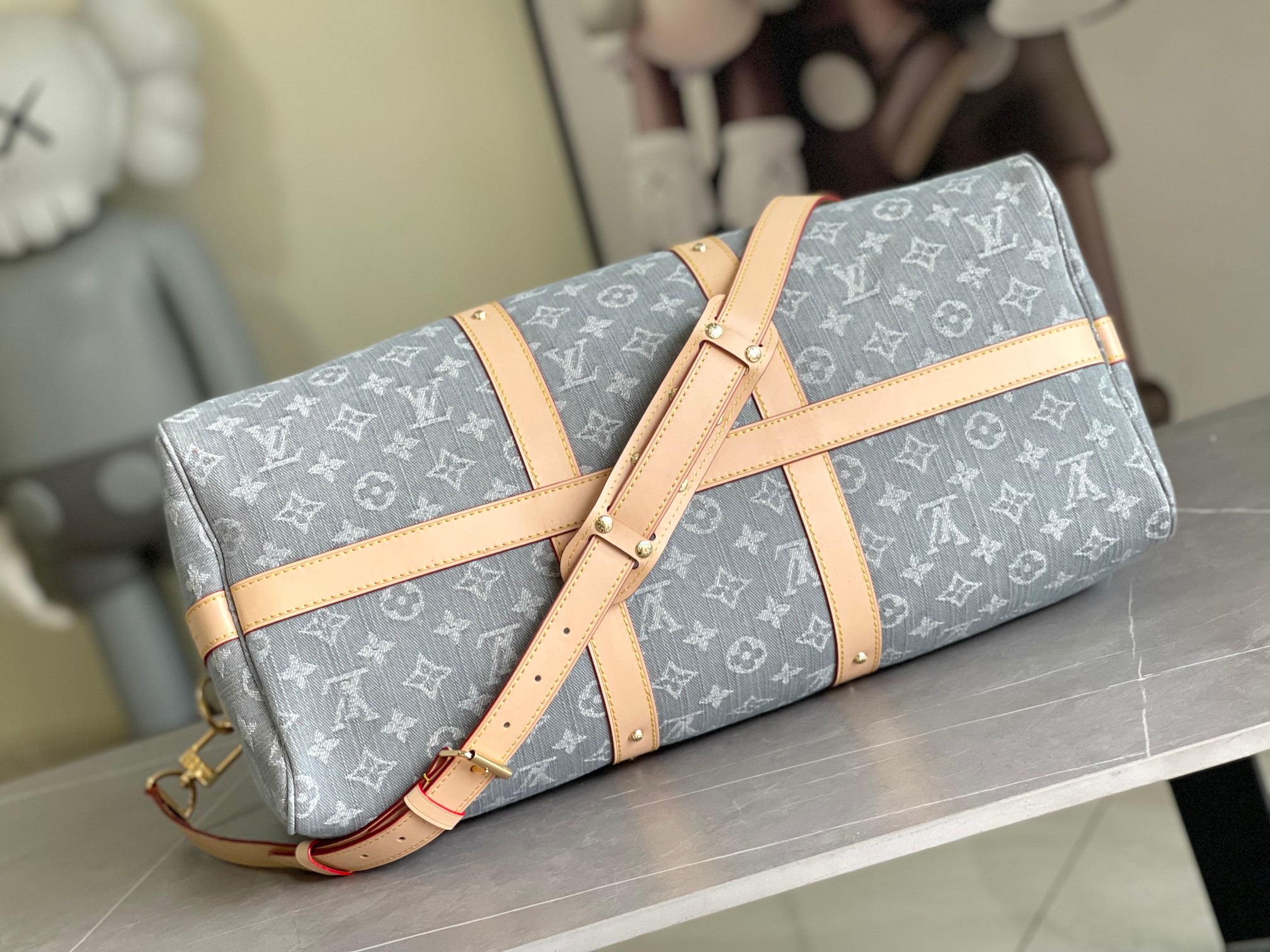  M13748 KEEPALL BANDOULIÈRE 45 旅行袋 2021-22 秋冬秀场揭秘 Ev