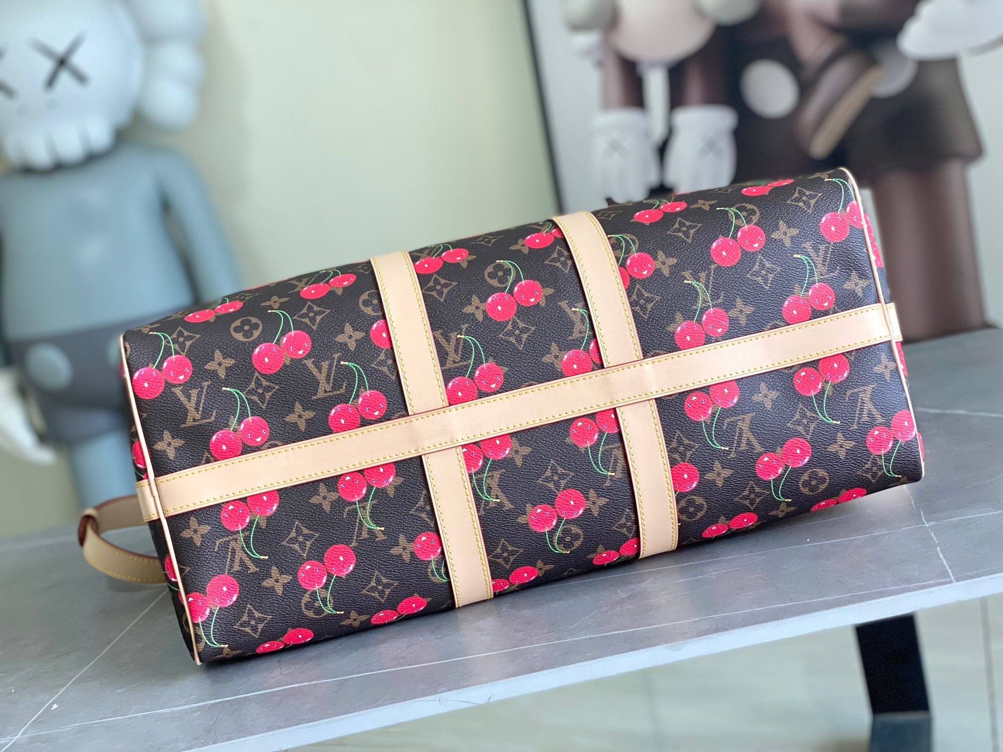 变码芯片 本款M13764 Keepall Bandouliere 45 旅行袋取材 Monogram
