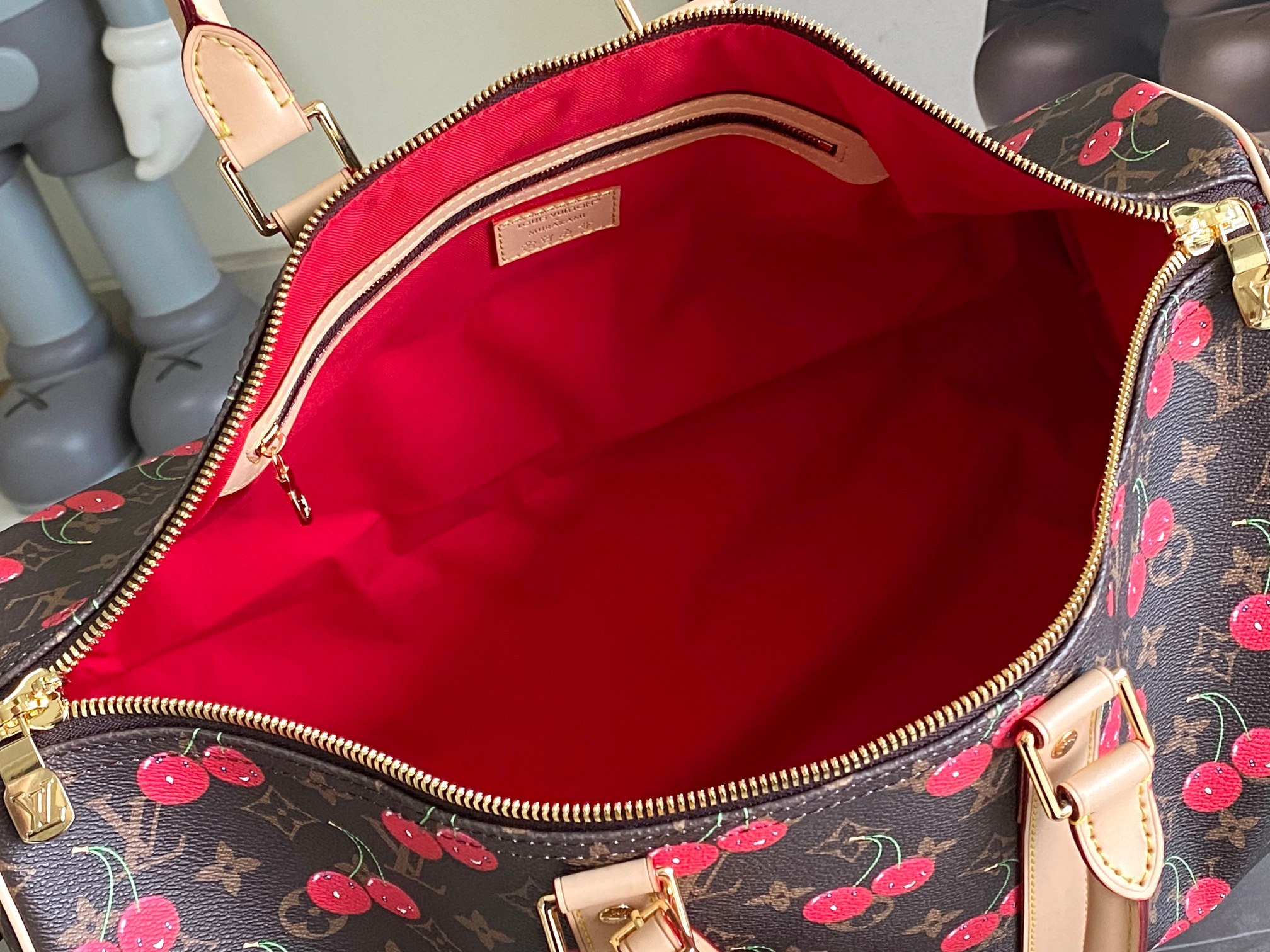 变码芯片 本款M13764 Keepall Bandouliere 45 旅行袋取材 Monogram