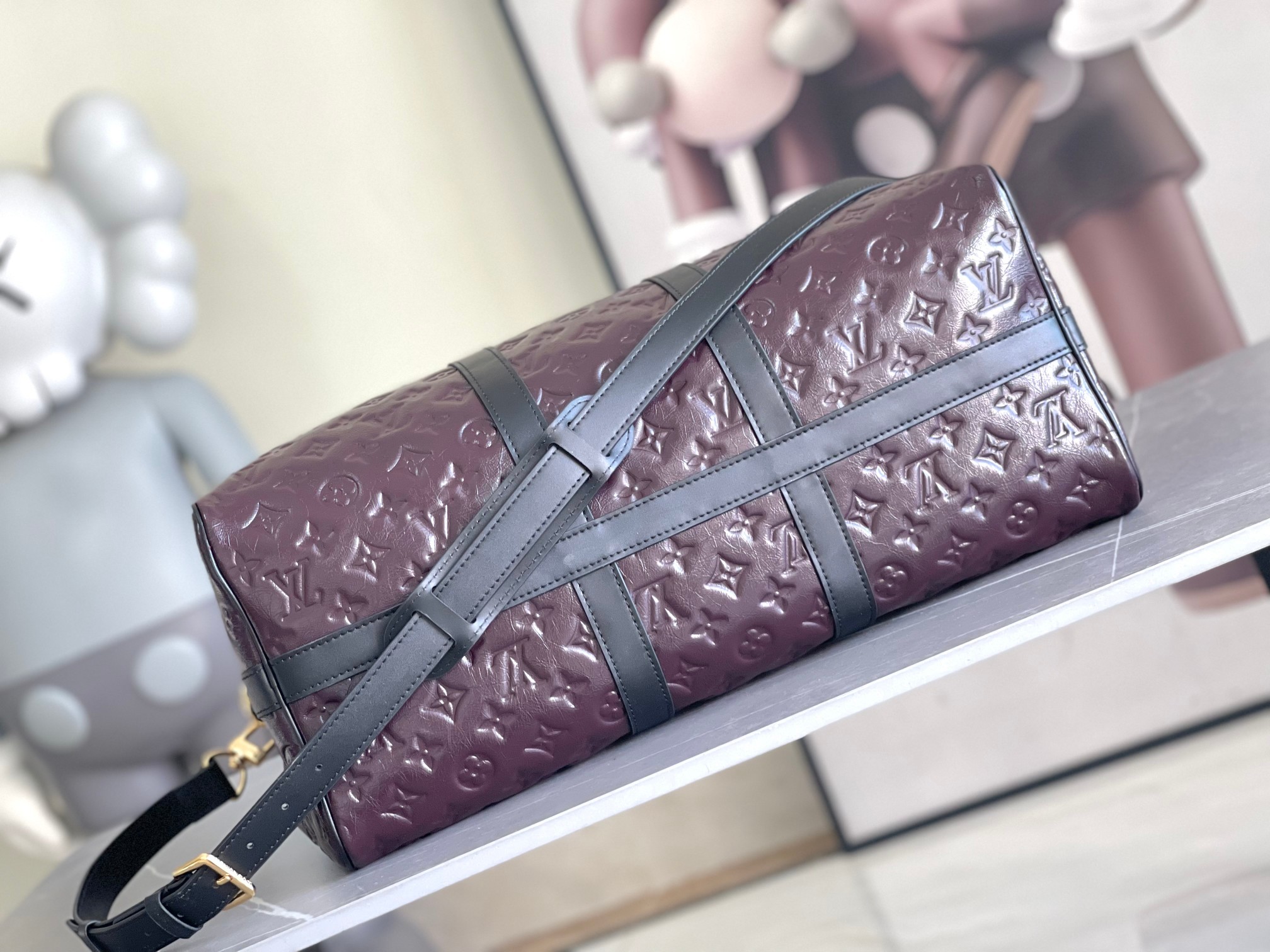 顶级原单 M26460 本款 Keepall Bandoulière 45 旅行袋为柔软 Monogra