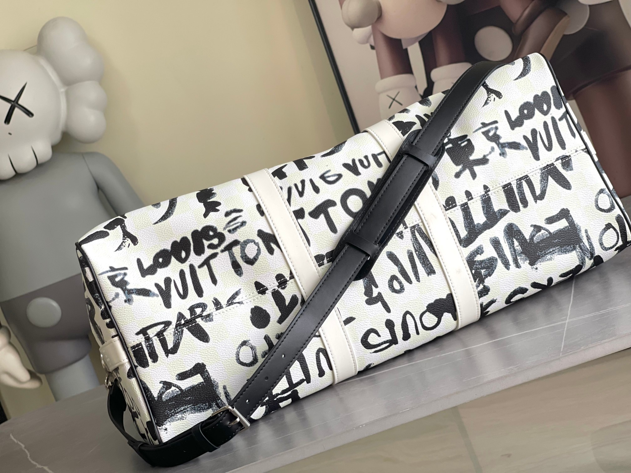 顶级原单 N40804 东京 163c01变码芯片本款 Keepall Bandoulière 50 旅