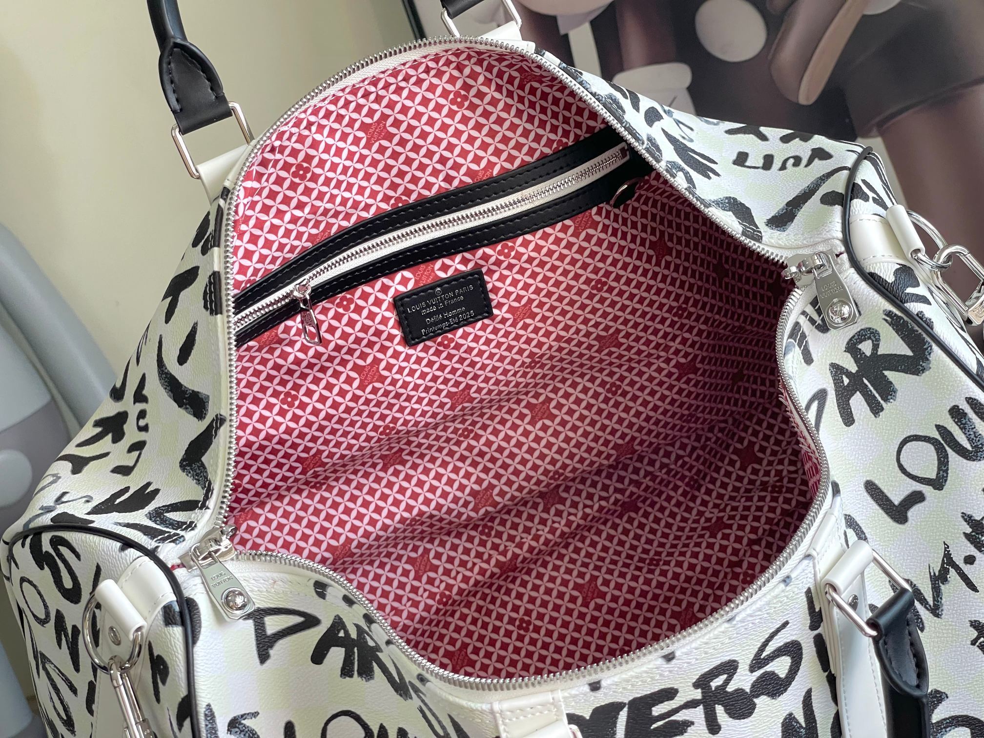顶级原单 N40804 东京 163c01变码芯片本款 Keepall Bandoulière 50 旅