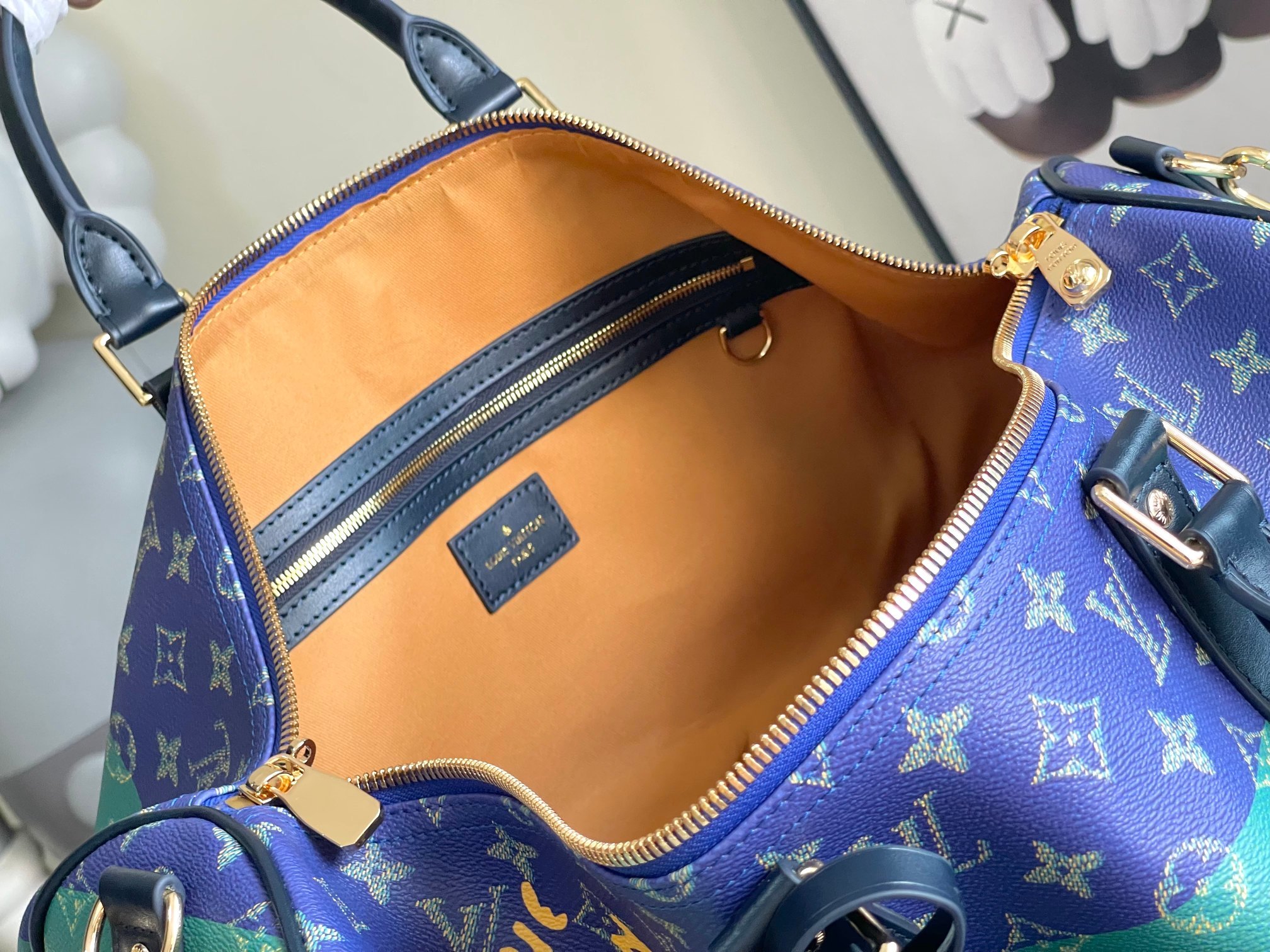 顶级原单 N25900 东京 163c01变码芯片本款 Keepall Bandoulière 50 旅