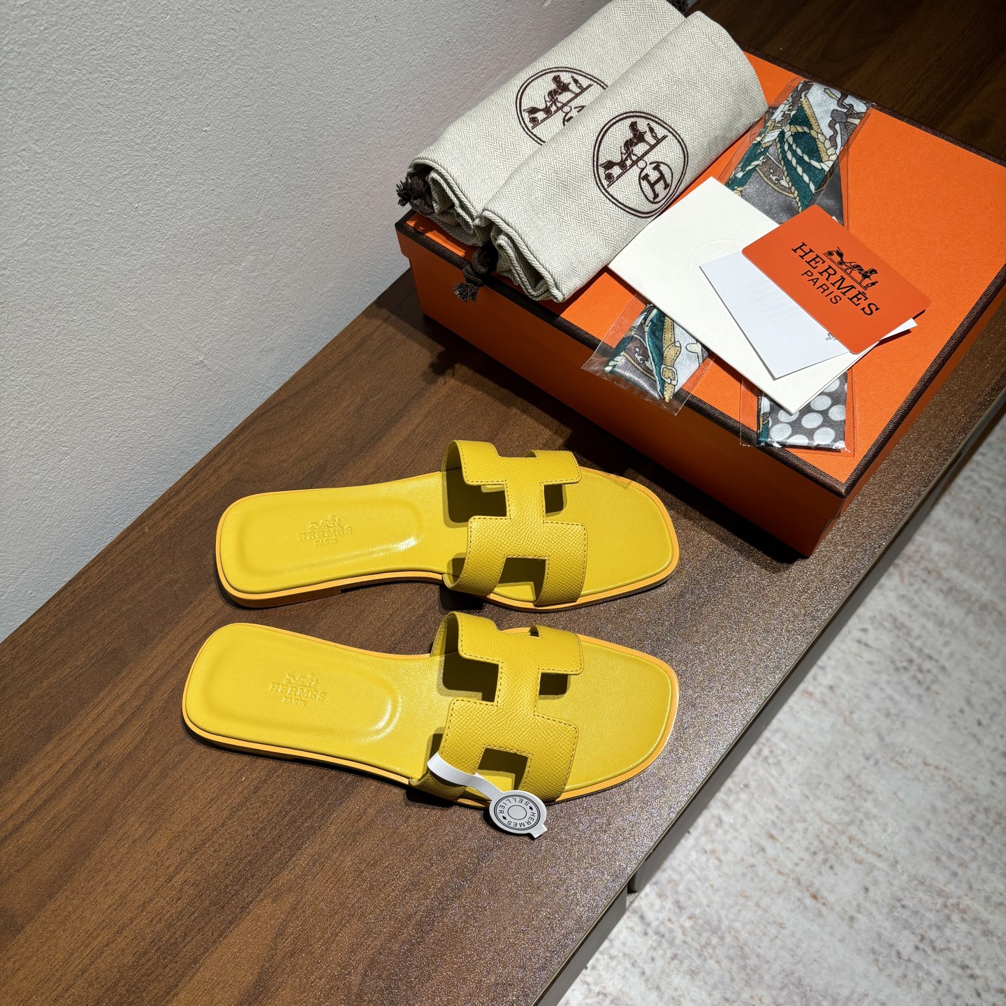 Hermès Oran Sandal: Epsom Leather H-Cutout, A Timeless Style Statement 3 i1742473491890 1494 0 1