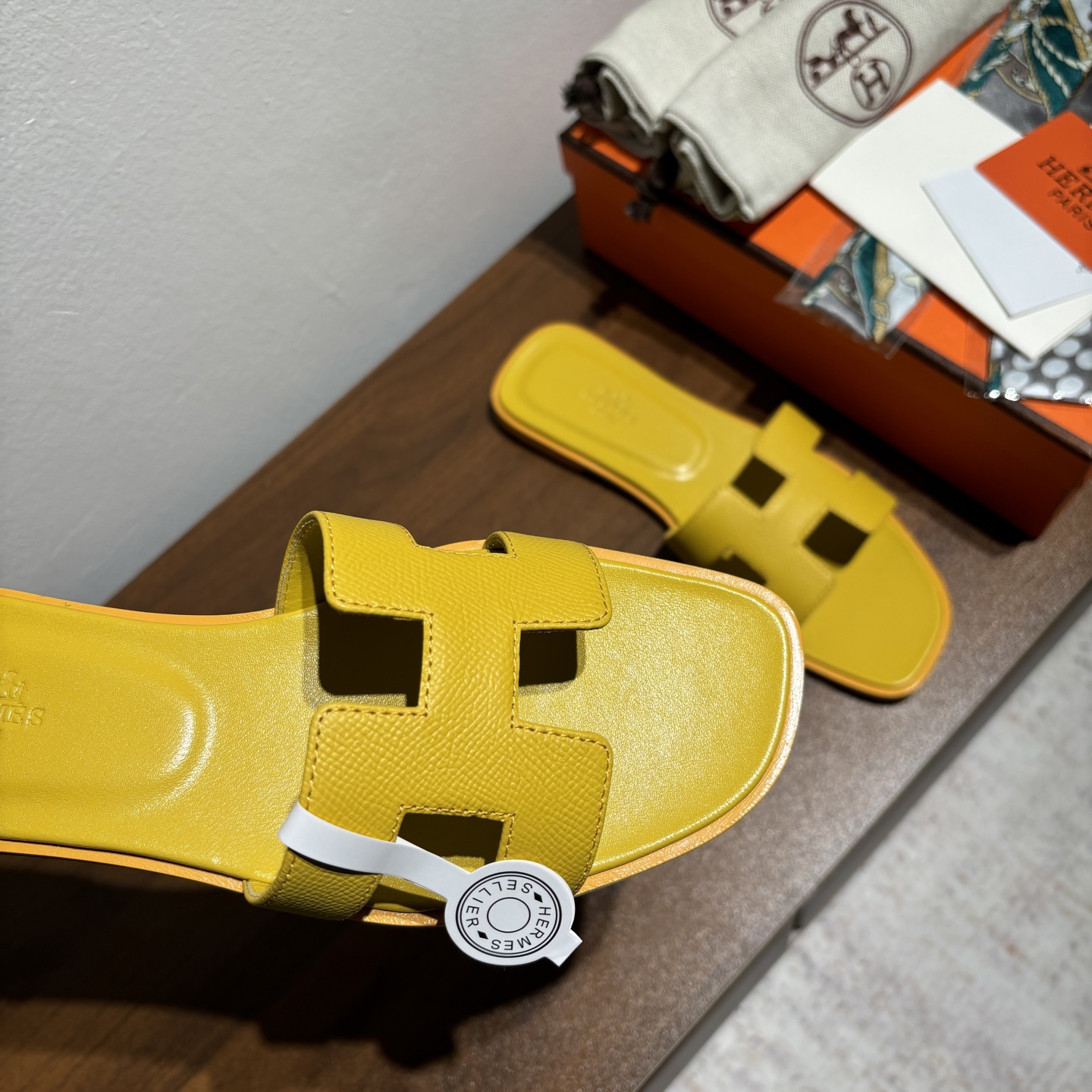 Hermès Oran Sandal: Epsom Leather H-Cutout, A Timeless Style Statement 5 i1742473491890 2993 0 3