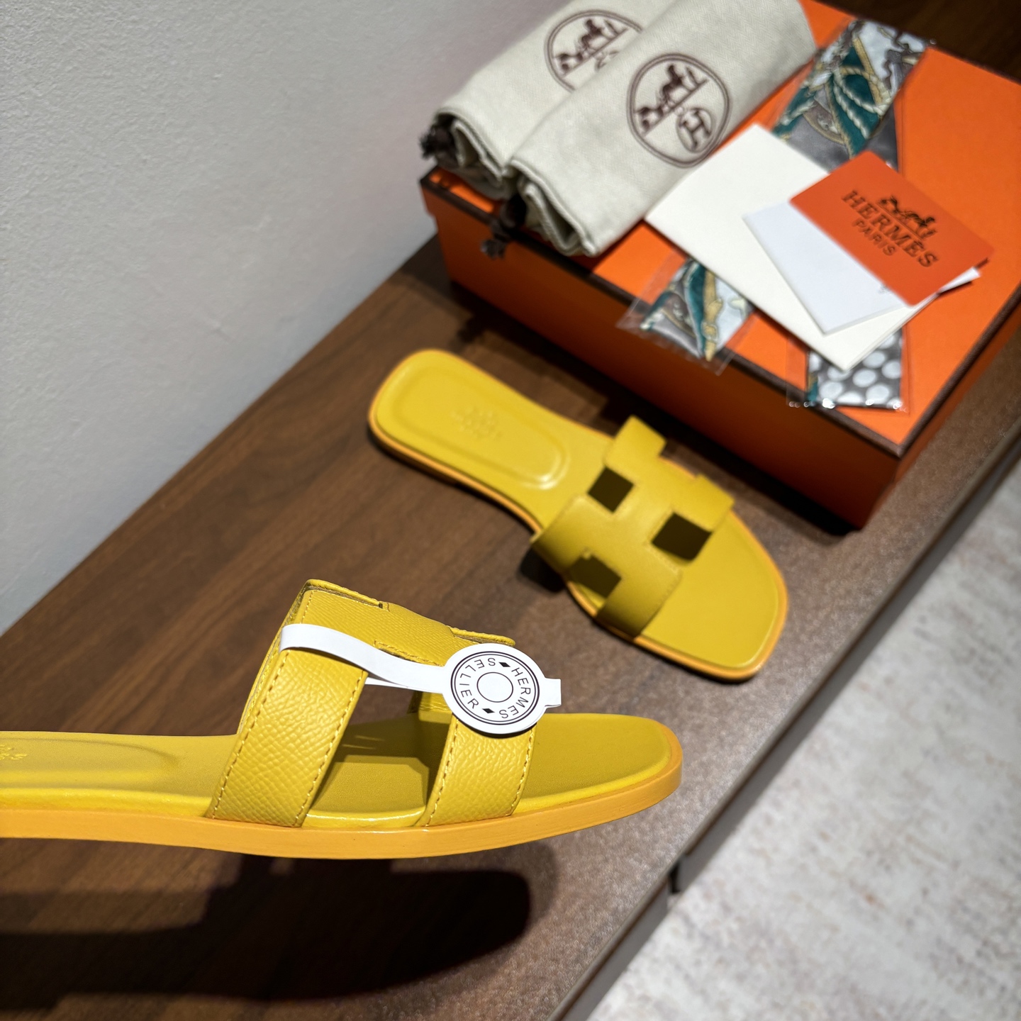 Hermès Oran Sandal: Epsom Leather H-Cutout, A Timeless Style Statement 6 i1742473493663 230 0 4