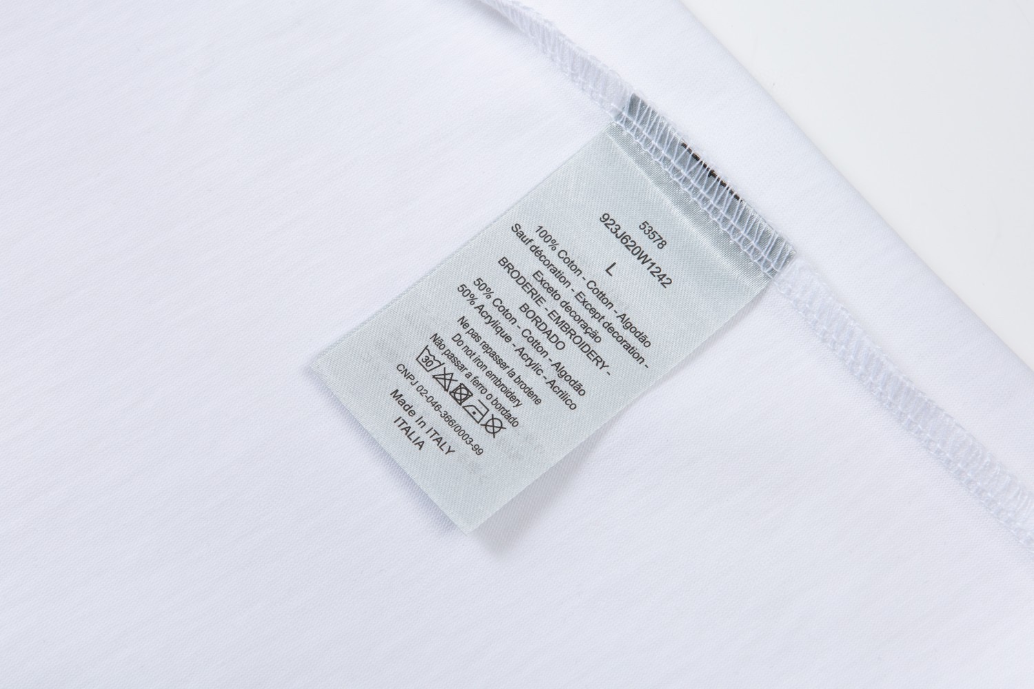 Dior 高端品质 Dior迪奥刺绣口袋字母logo圆领短袖，高克重 洗水面料，洗水完280g重， 工艺，宽松版型