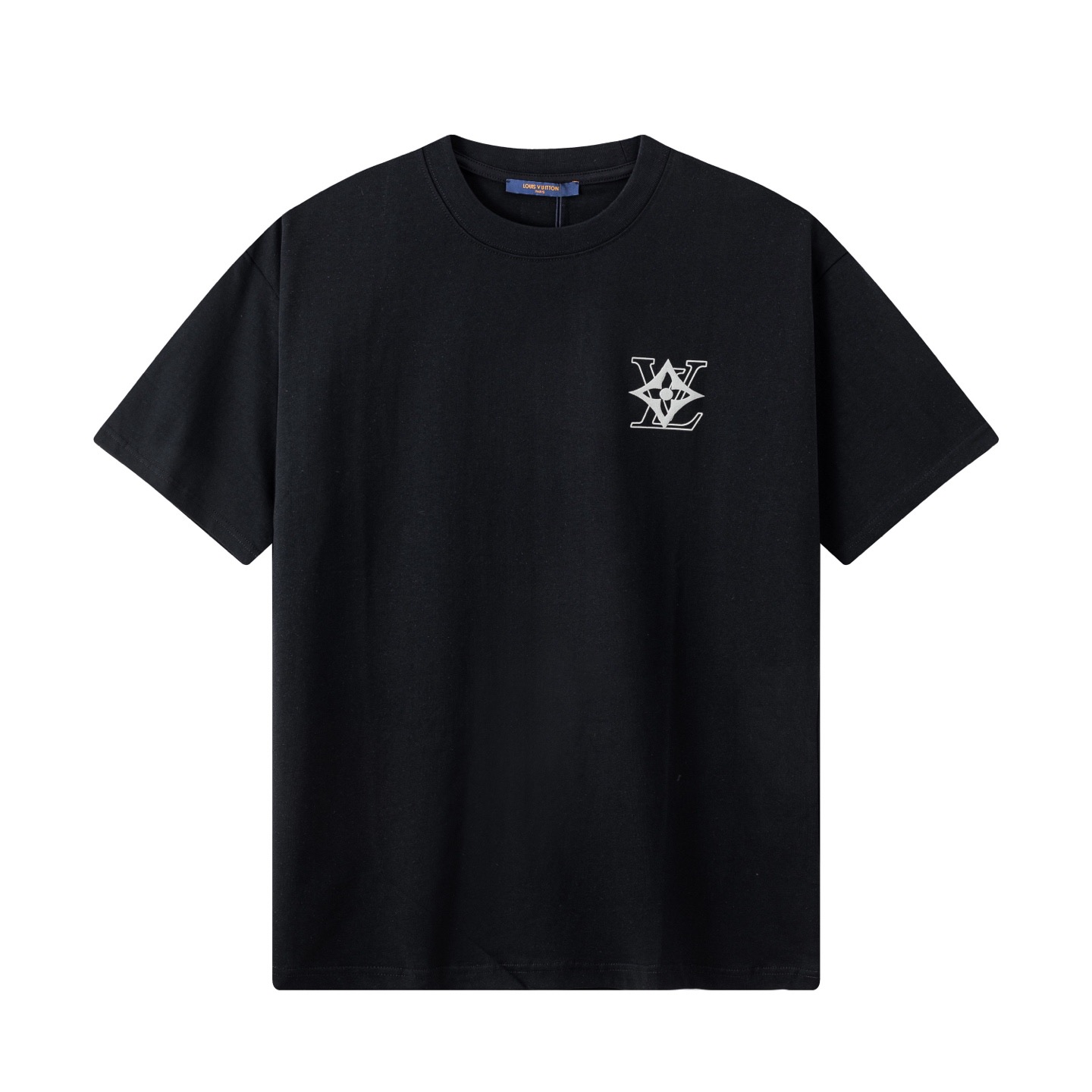 Louis Vuitton 高端品质 Lv发泡印花字母logo圆领短袖，高克重 洗水面料，洗水完280g重， 工艺，宽松版型