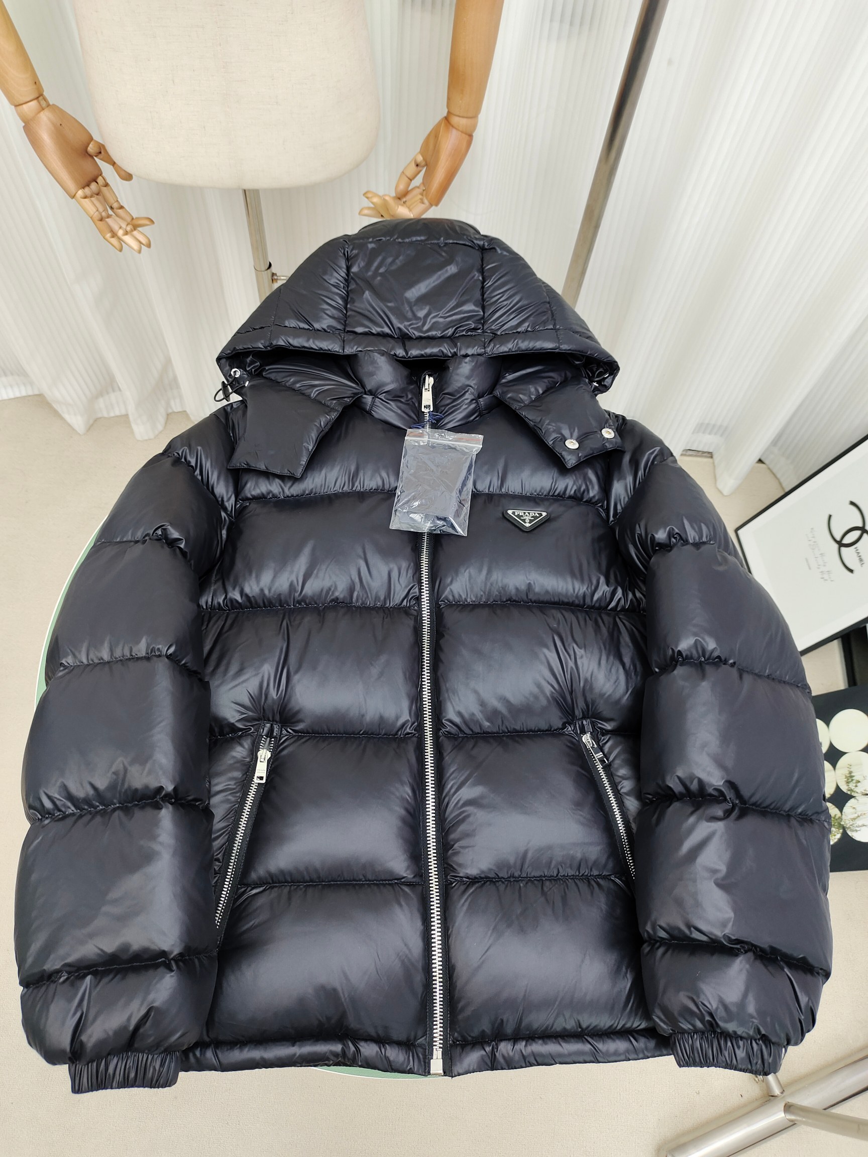 Prada 普拉达 chaqueta de plumas de hombre de alta gama, nueva tendencia de otoño e invierno, personalización de alta gama,…