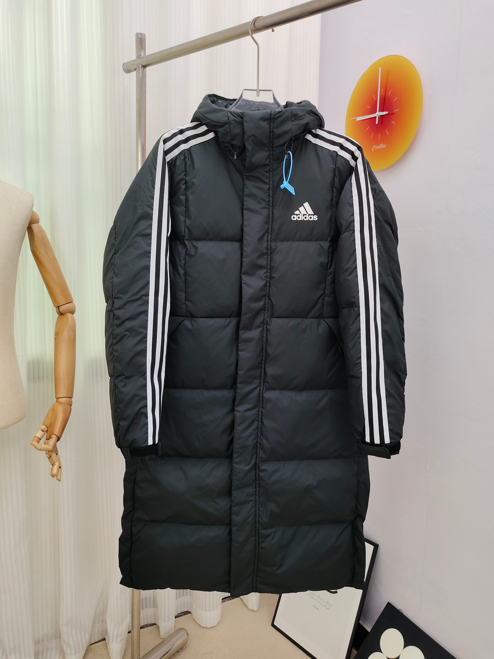 Adidas Adidas chaqueta de plumón de invierno nuevo estilo deportivo, Adidas chaqueta de trabajo con capucha y plumón pa…