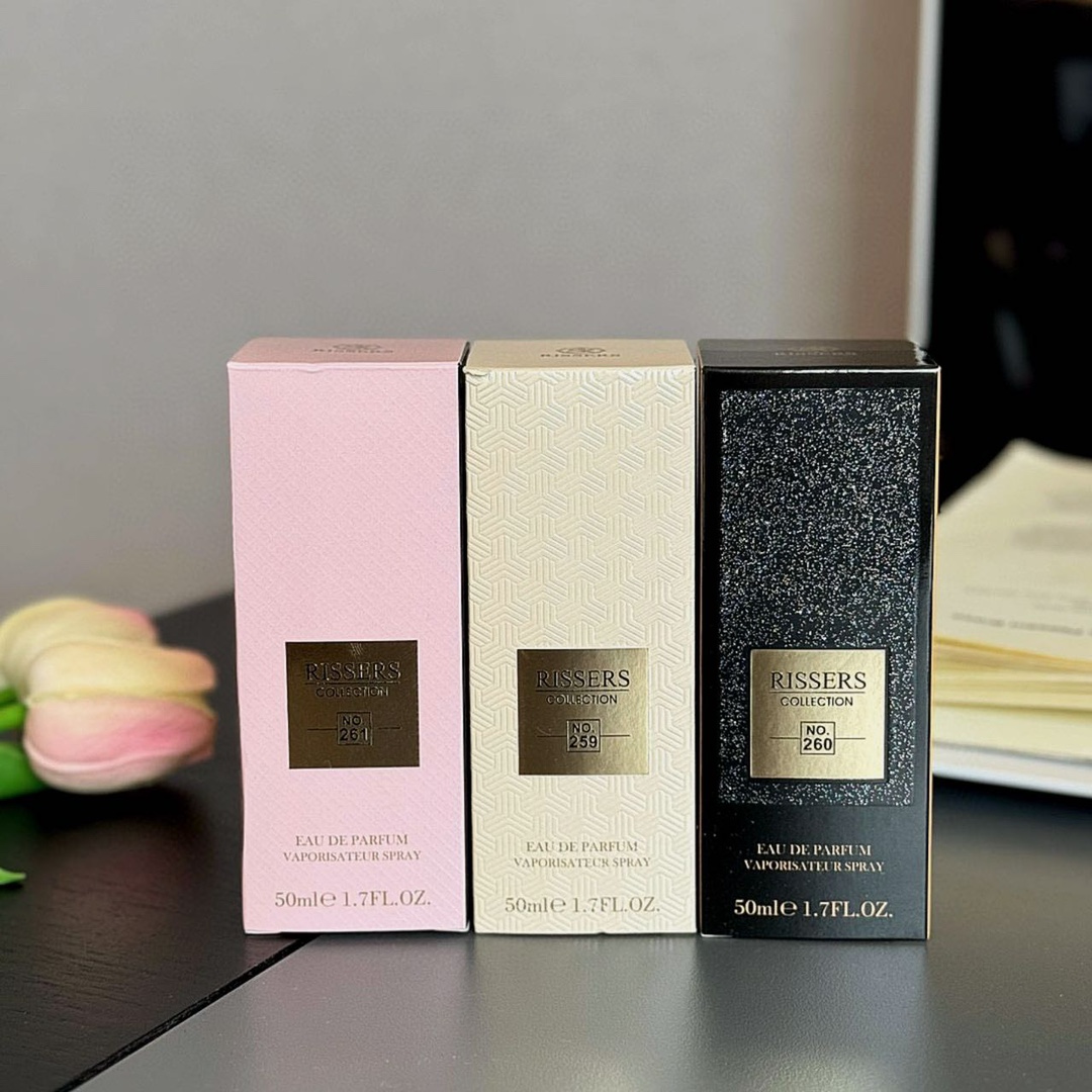 A curated selection of signature feminine fragrances, featuring refined - Comprehensive 4