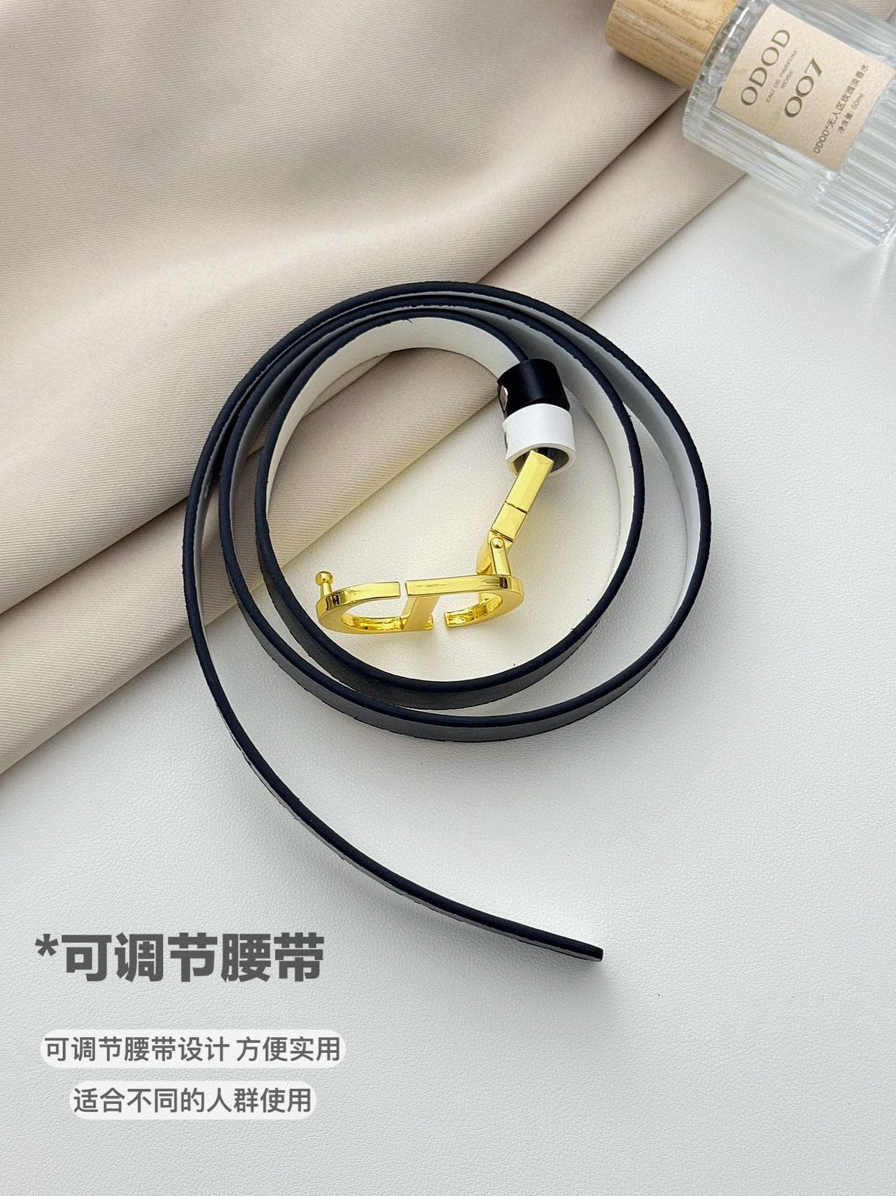 迪奥 Dior 奢华工坊高定皮带腰带配饰 #C5BB8FB8 5