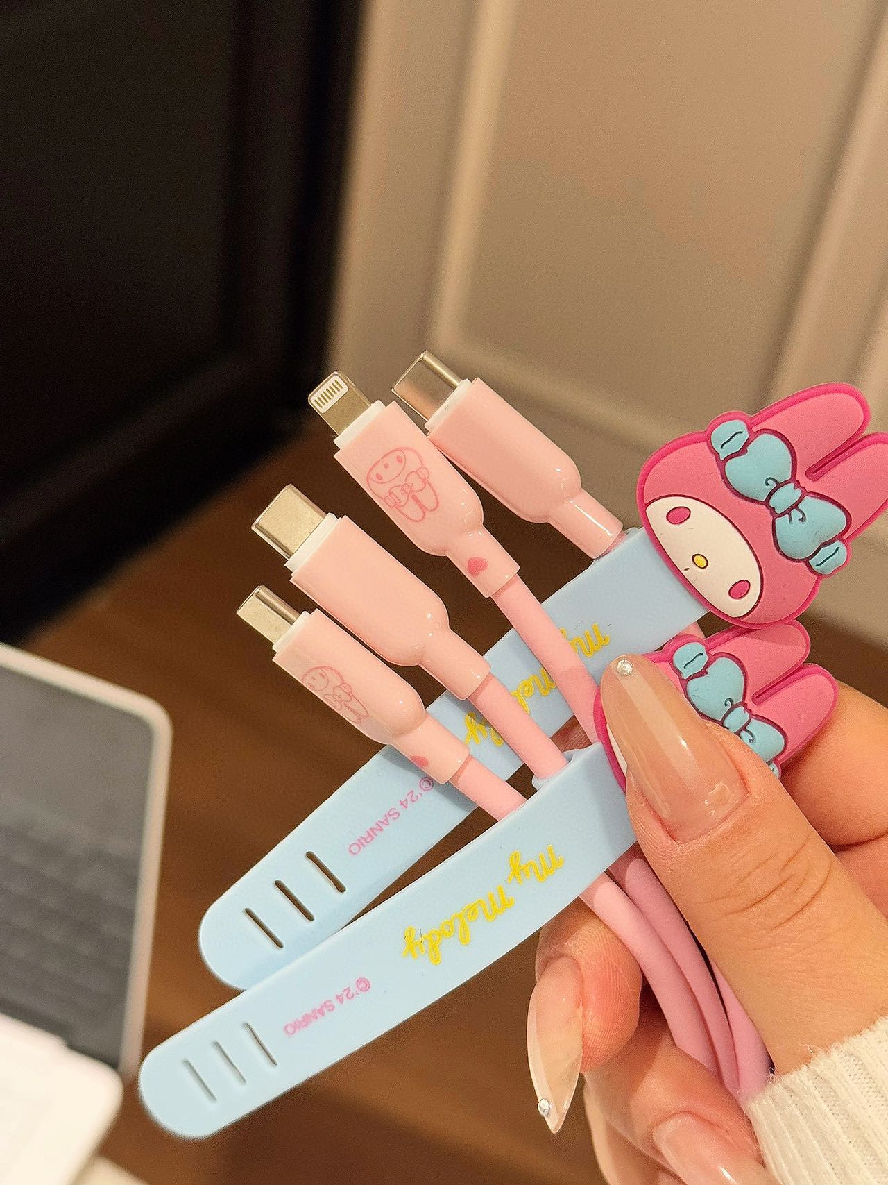 Third item: Pink MelodyWho can see that this charging cable is not confu - Comprehensive 4