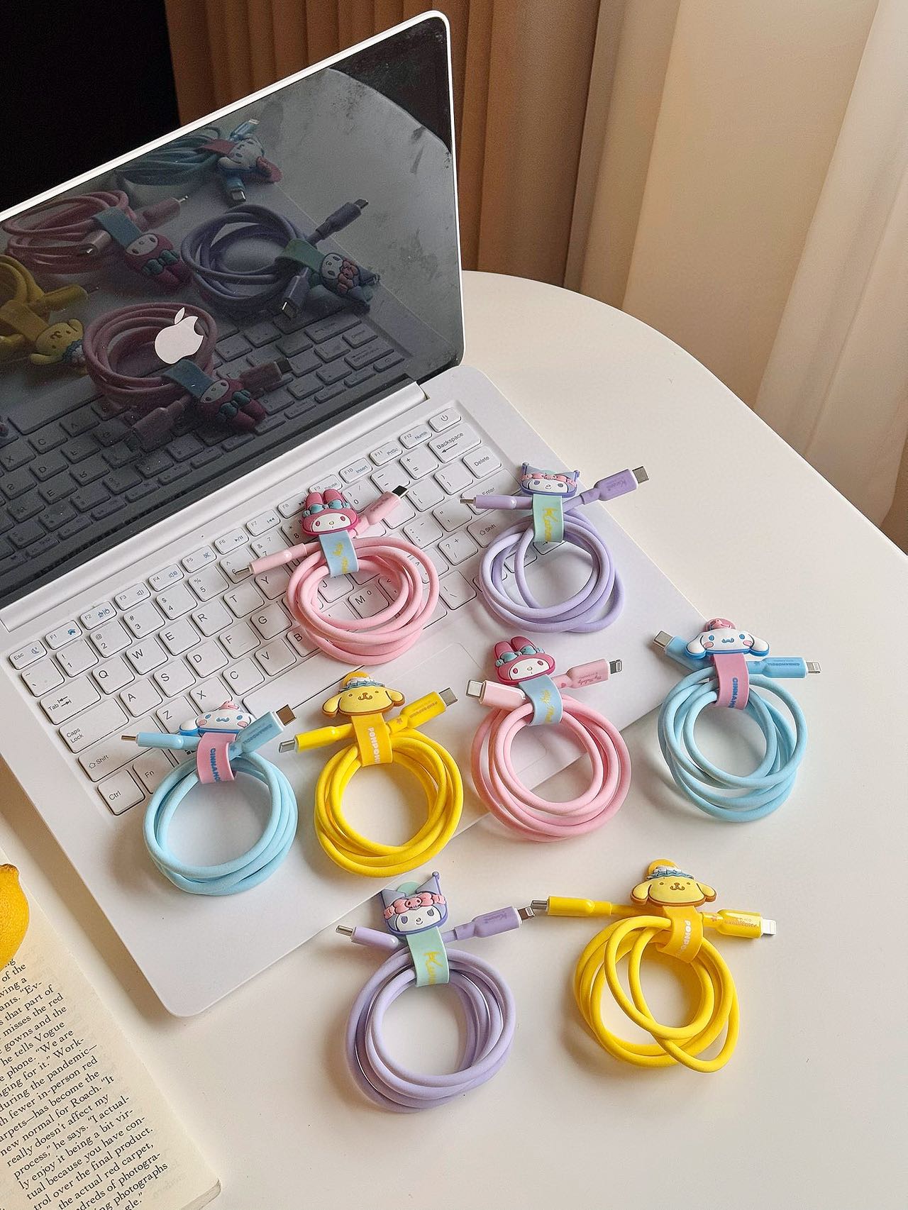 Sanrio authorized data cable ‼️✅ One for two, no more worries about not  - Comprehensive 5
