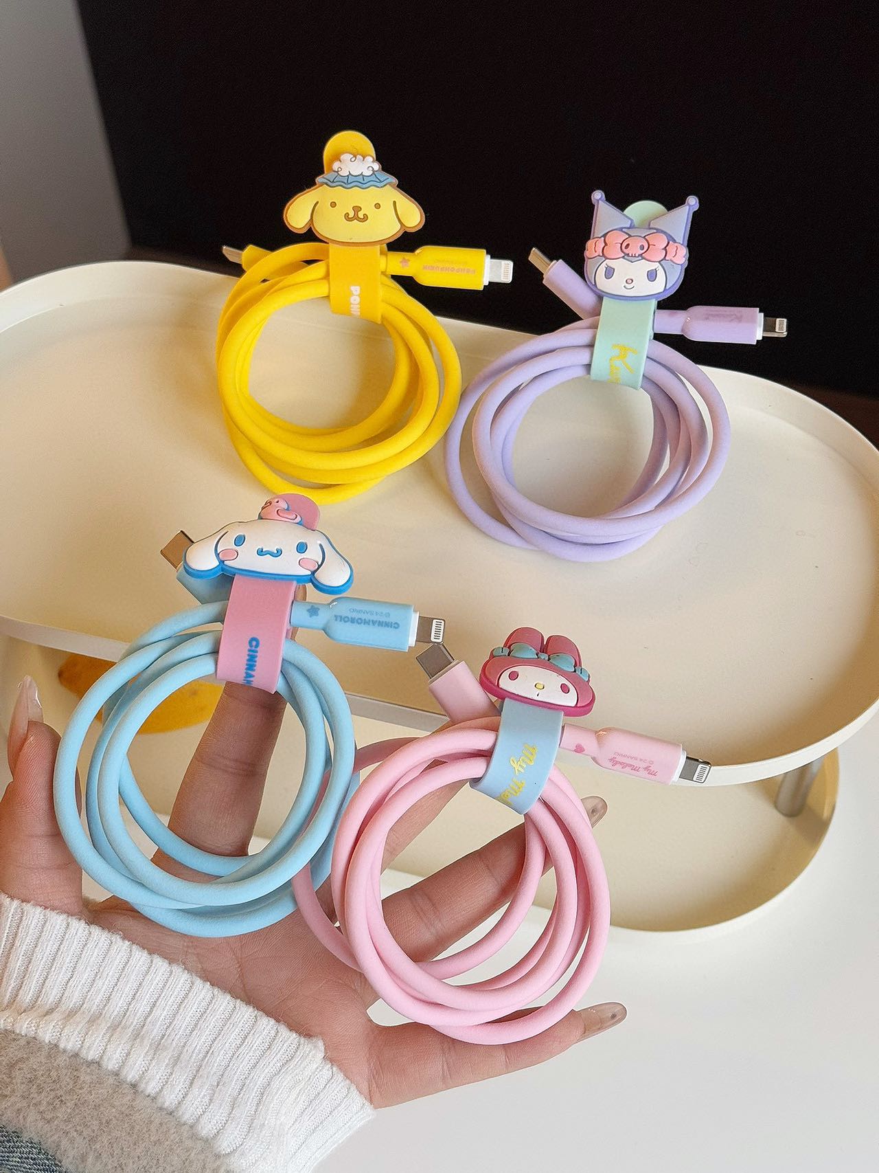 Sanrio authorized data cable ‼️✅ One for two, no more worries about not  - Comprehensive 9
