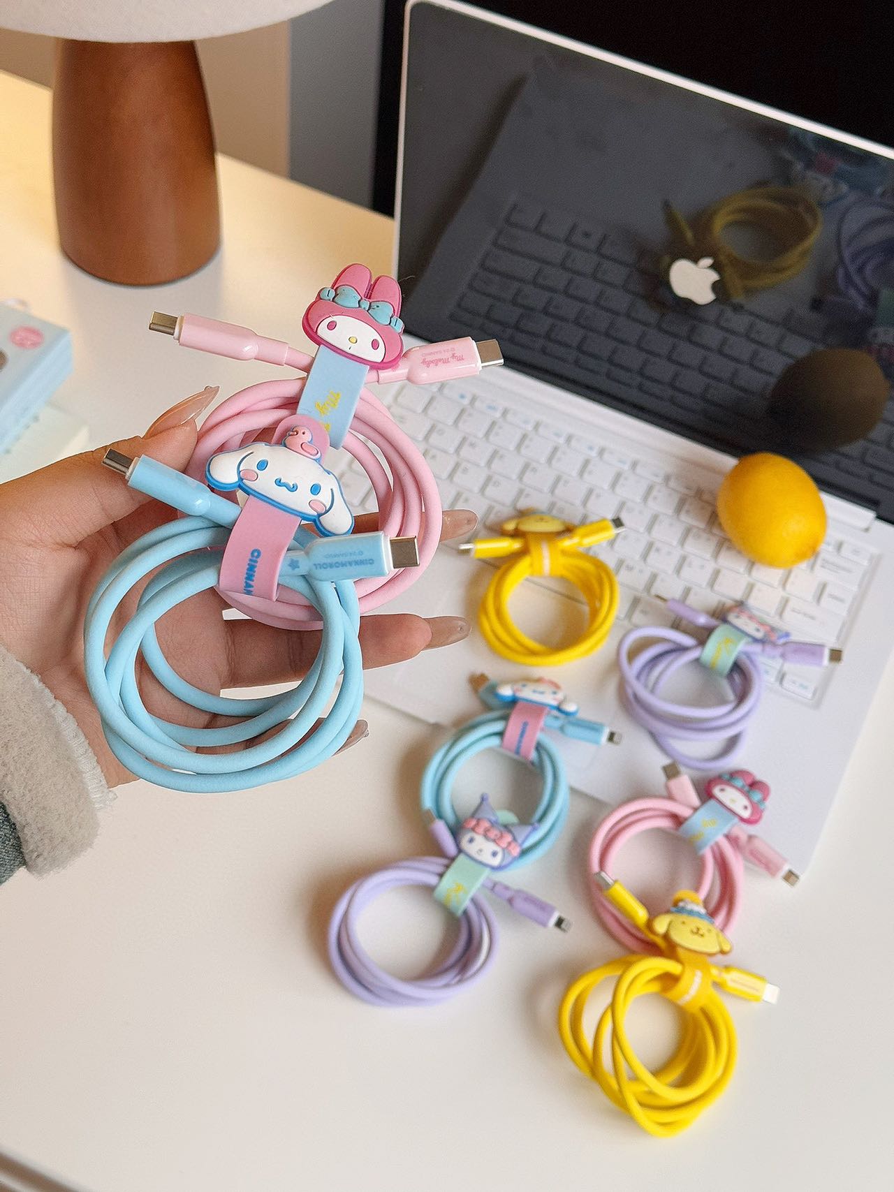 Sanrio authorized data cable ‼️✅ One for two, no more worries about not  - Comprehensive 6