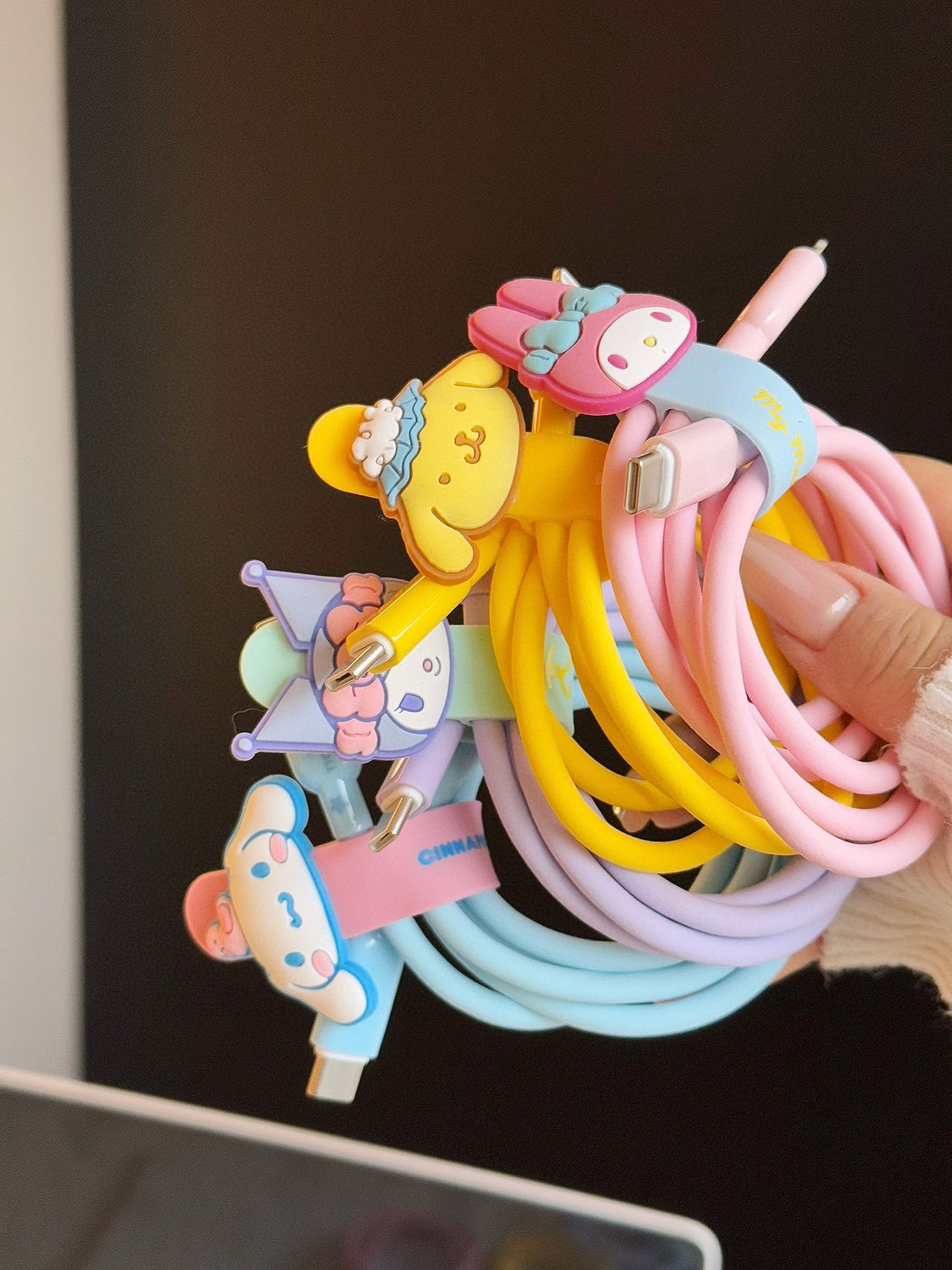 Sanrio authorized data cable ‼️✅ One for two, no more worries about not  - Comprehensive 3