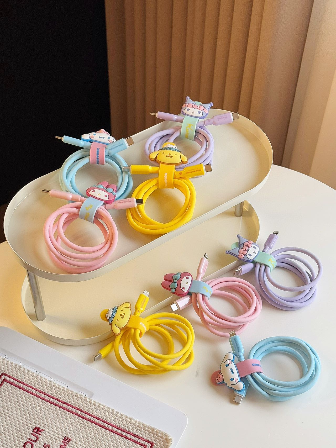 Sanrio authorized data cable ‼️✅ One for two, no more worries about not  - Comprehensive 8